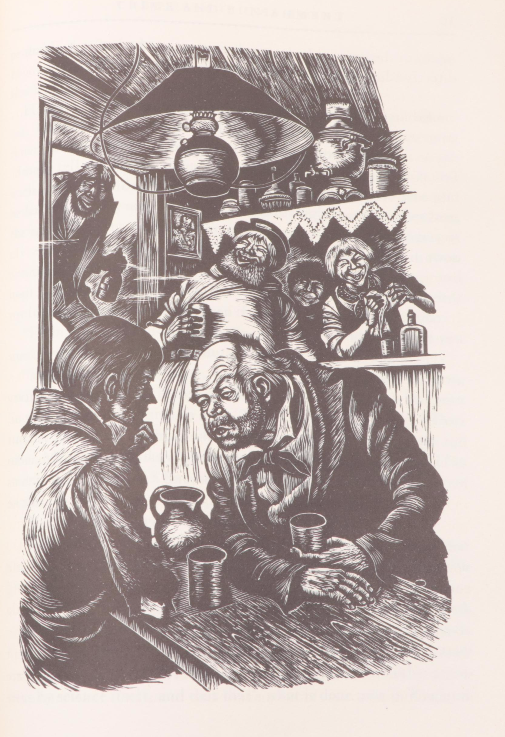 Fritz Eichenberg Illustrated "Crime and Punishment" by Fyodor Dostoevsky