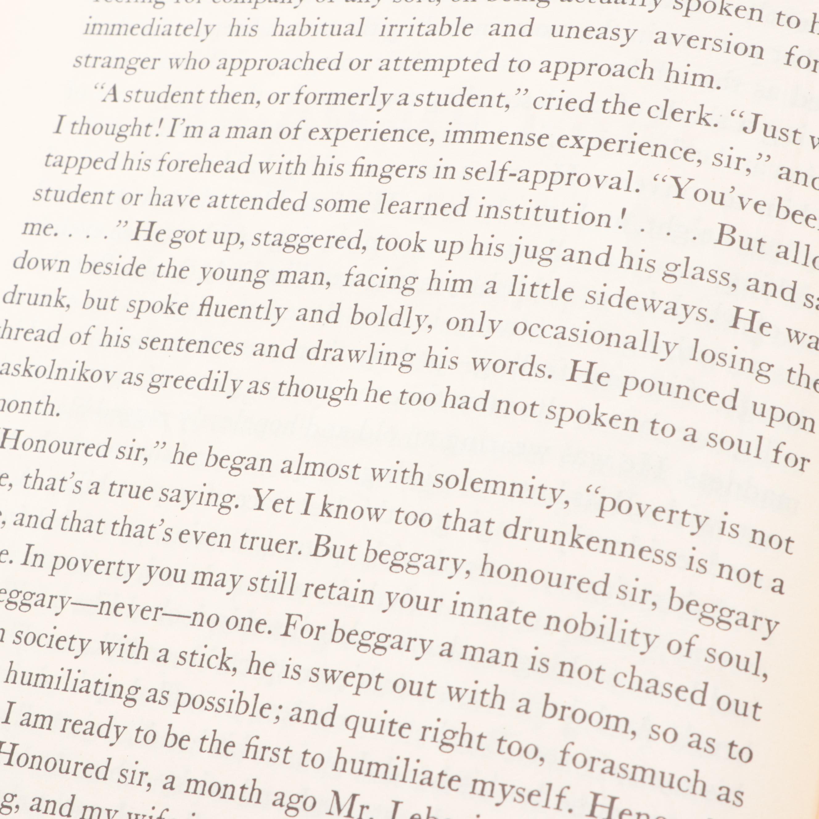 Fritz Eichenberg Illustrated "Crime and Punishment" by Fyodor Dostoevsky