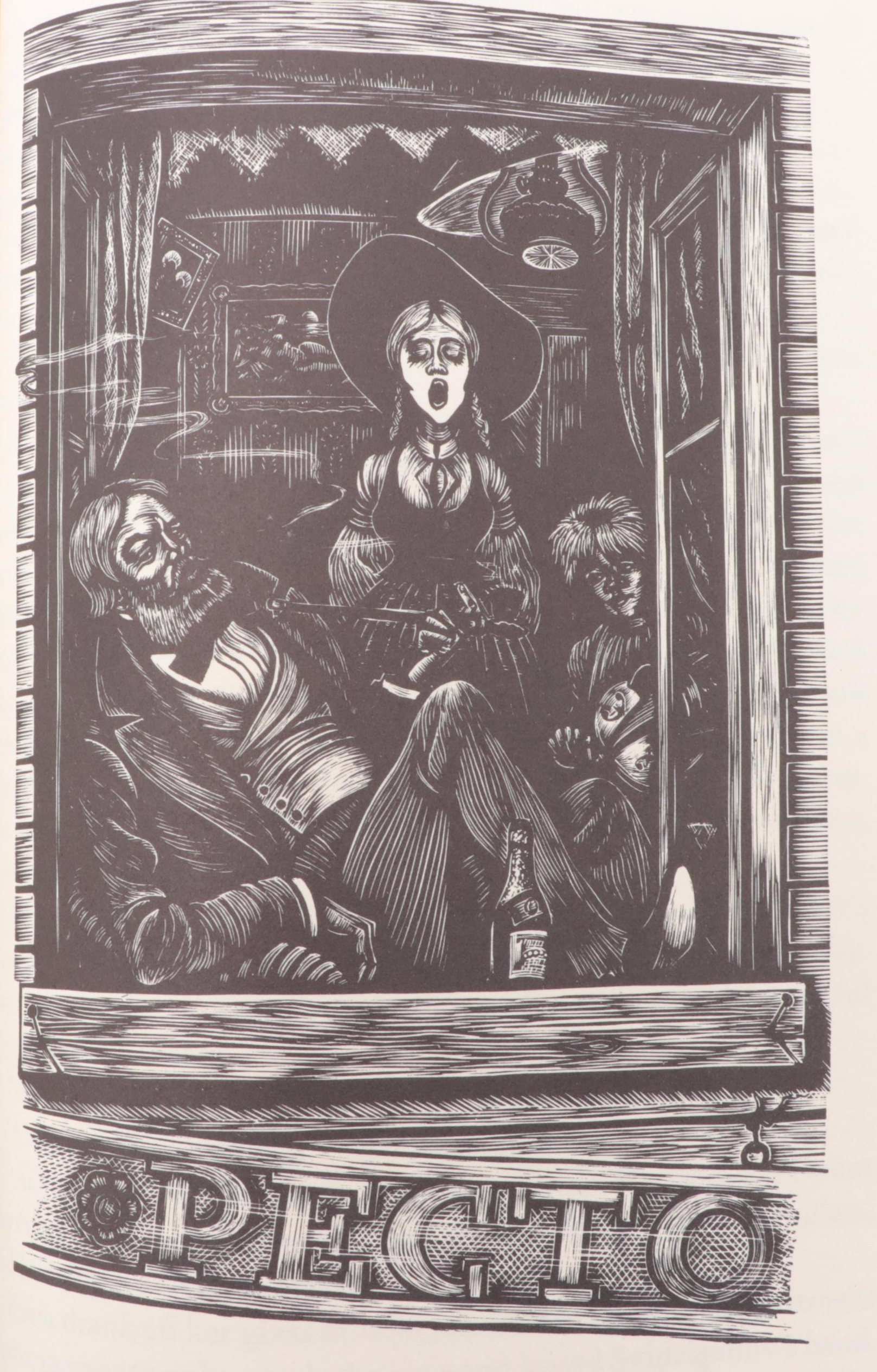 Fritz Eichenberg Illustrated "Crime and Punishment" by Fyodor Dostoevsky