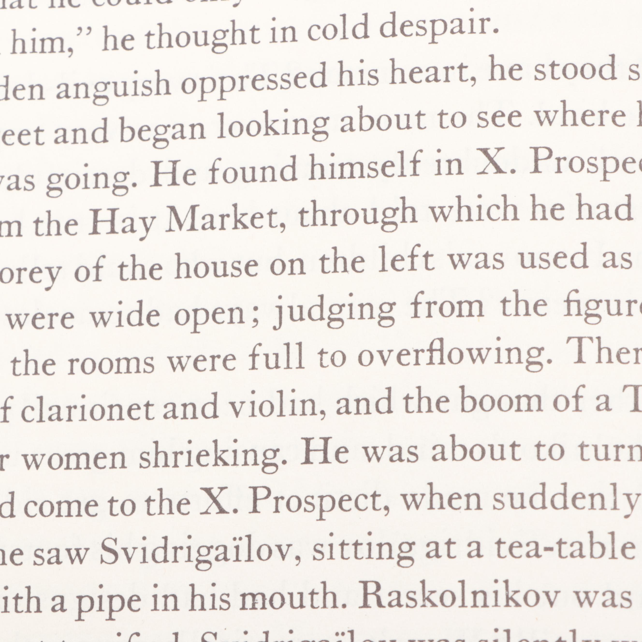 Fritz Eichenberg Illustrated "Crime and Punishment" by Fyodor Dostoevsky