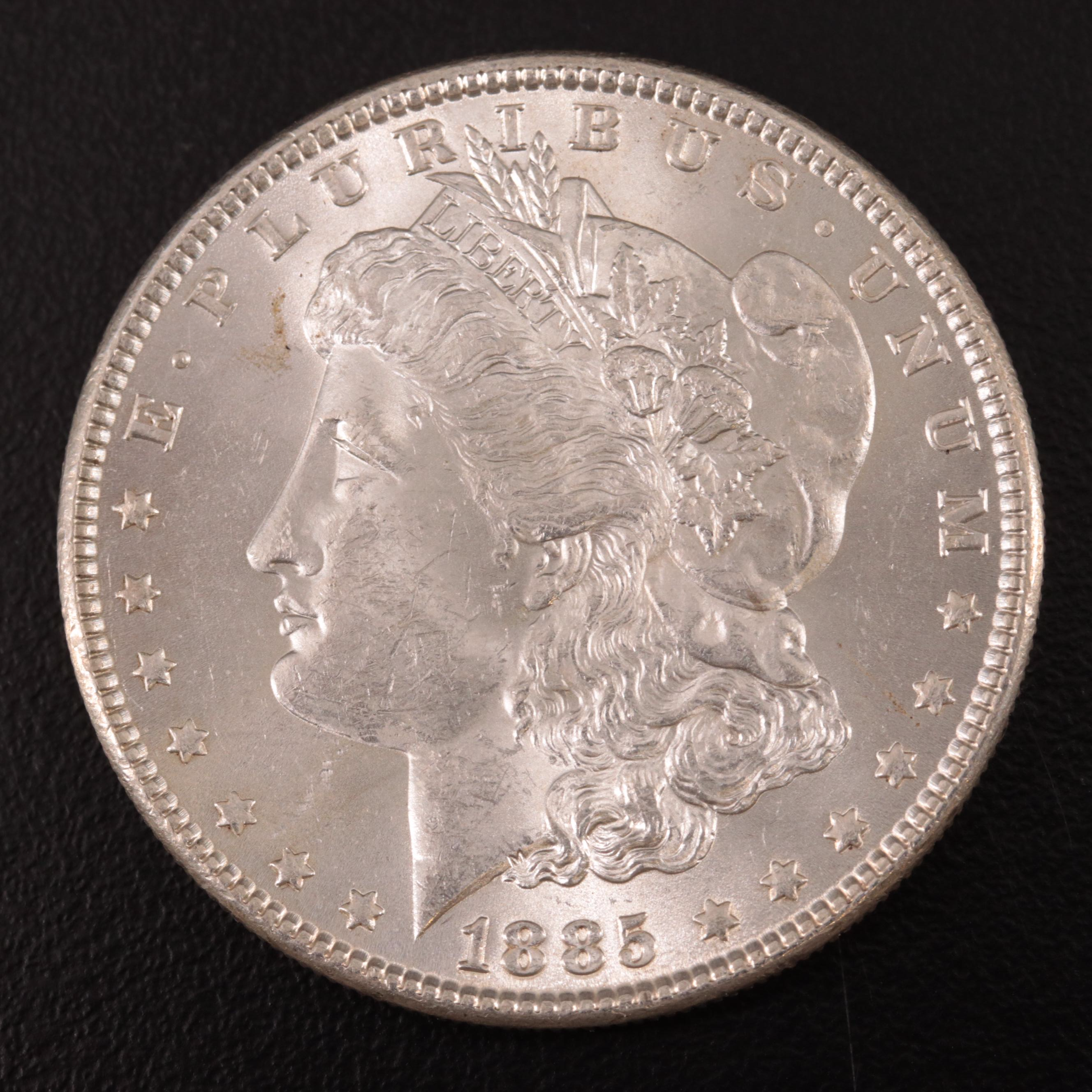 1885 Morgan Silver Dollar