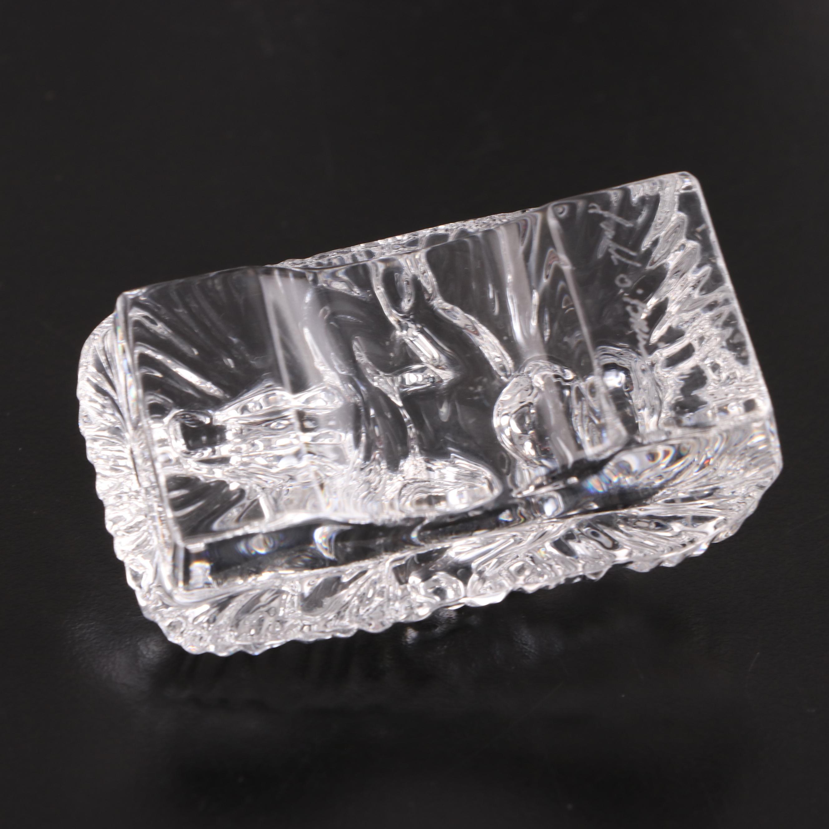 Waterford Crystal Nativity Scene Figurines Including "Holy Family"