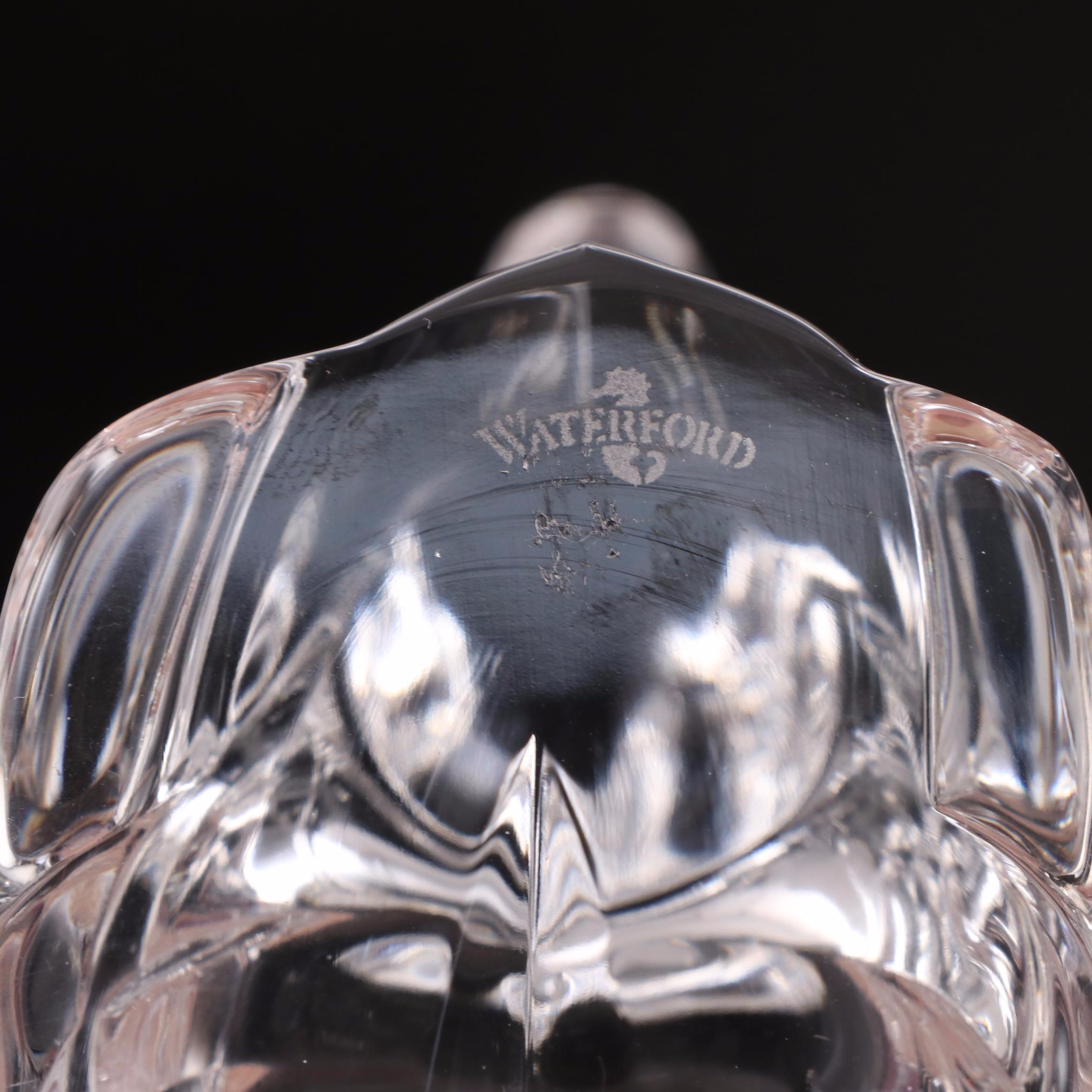 Waterford Crystal Nativity Scene Figurines Including "Holy Family"