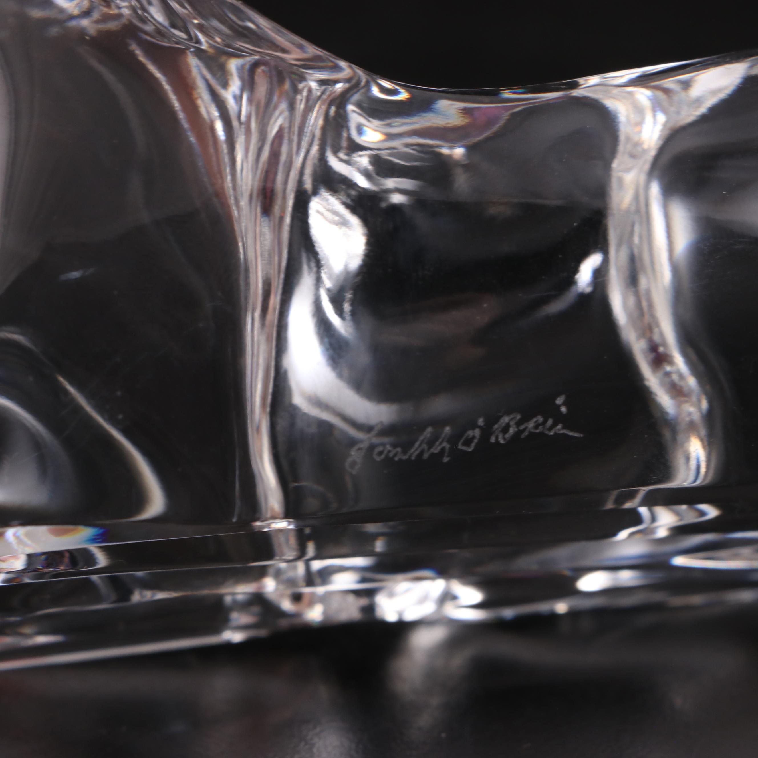 Waterford Crystal Nativity Scene Figurines Including "Holy Family"