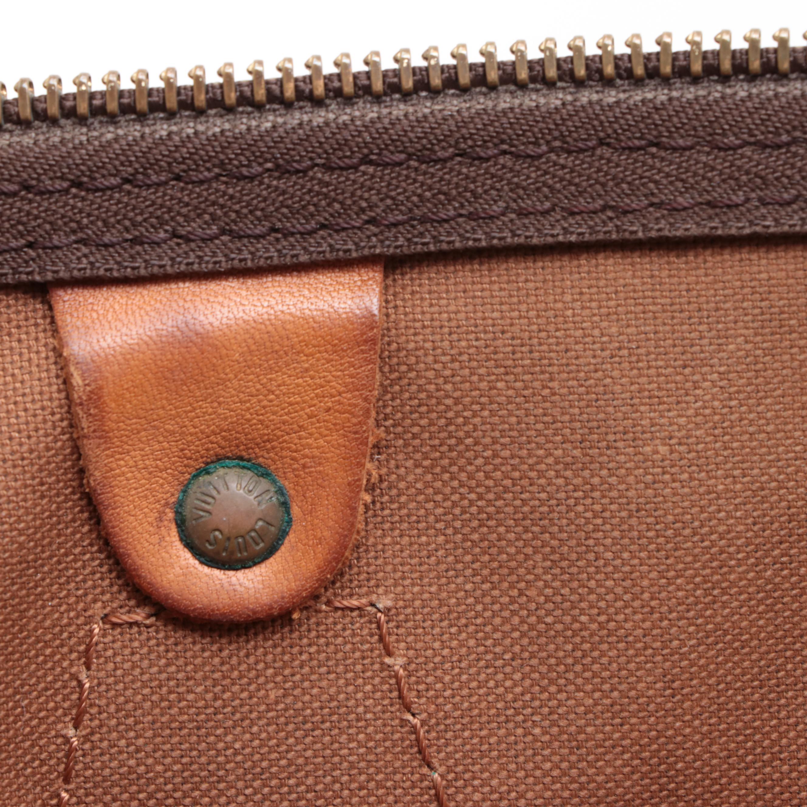 Louis Vuitton Speedy 35 in Monogram Canvas and Vachetta Leather