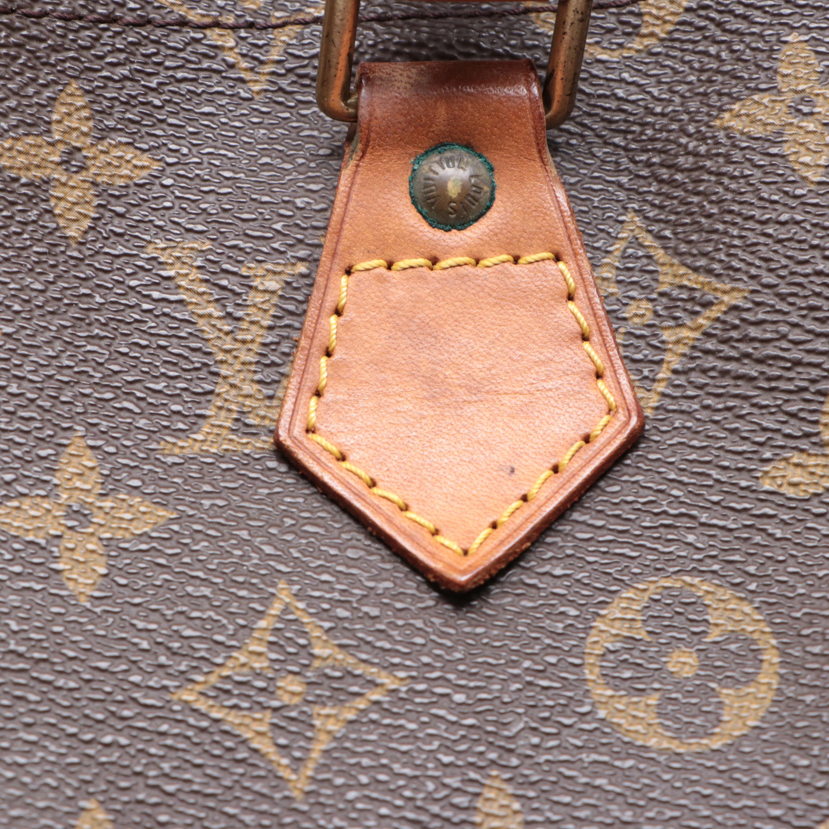 Louis Vuitton Speedy 35 in Monogram Canvas and Vachetta Leather