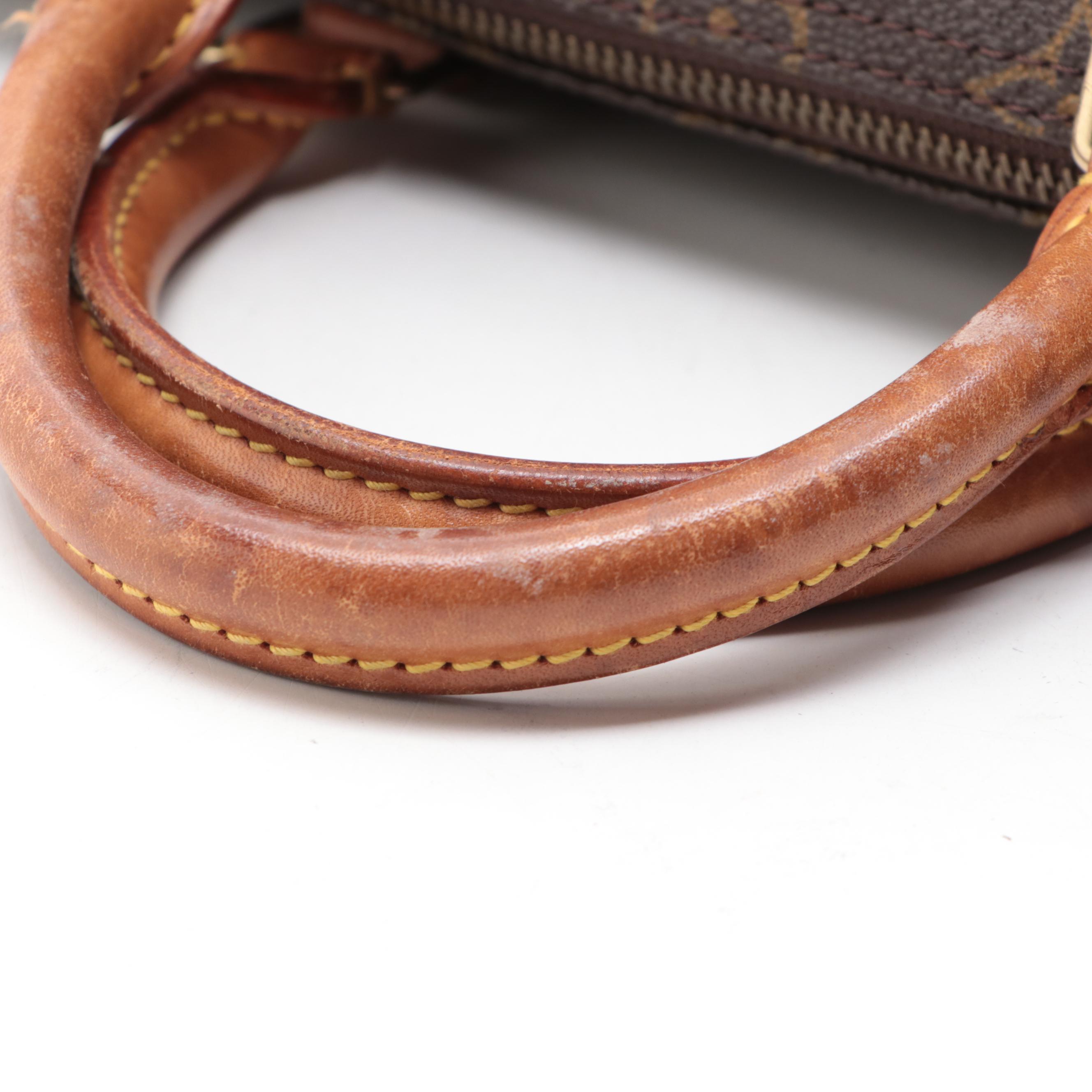 Louis Vuitton Speedy 35 in Monogram Canvas and Vachetta Leather