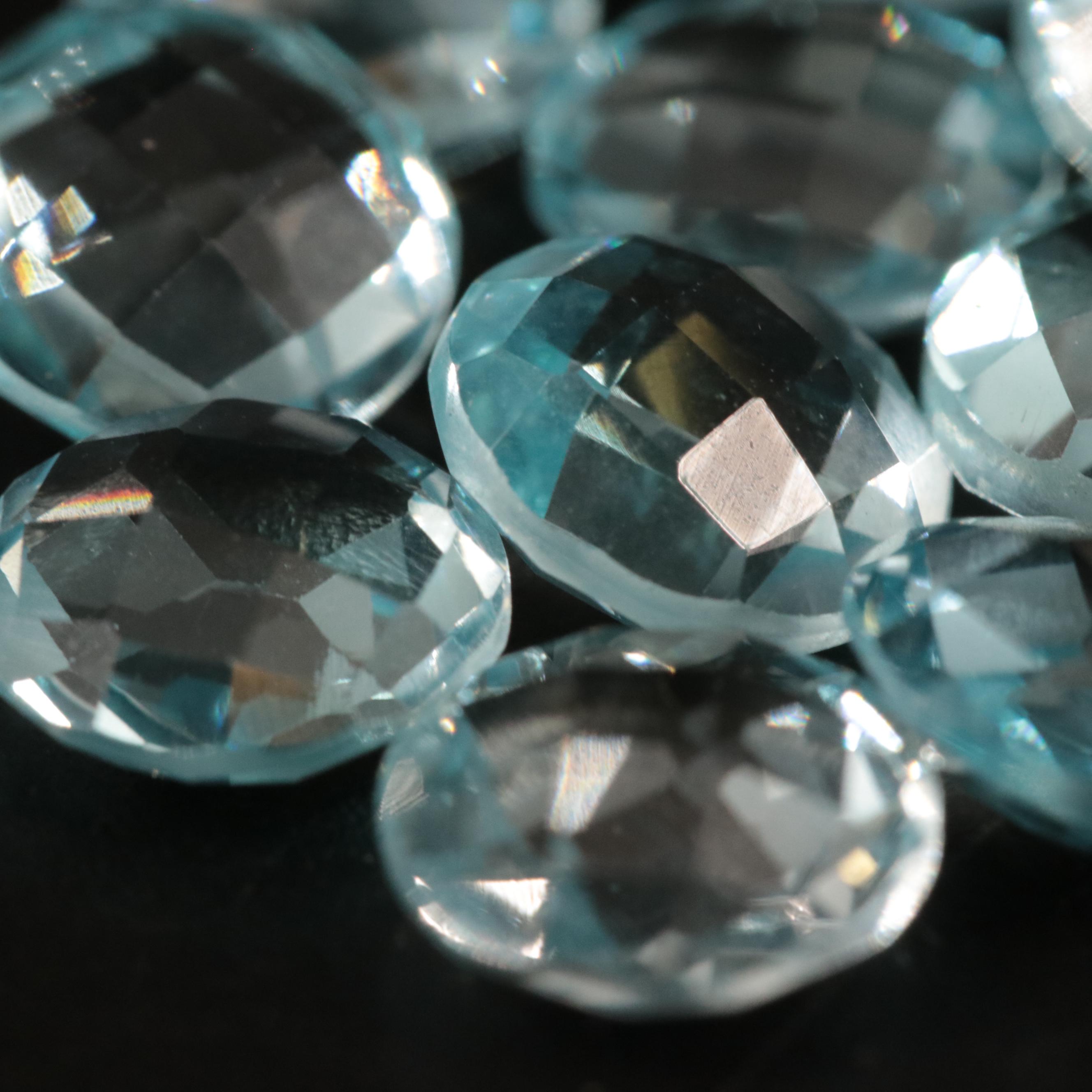 Loose 24.26 CTW Blue Topaz