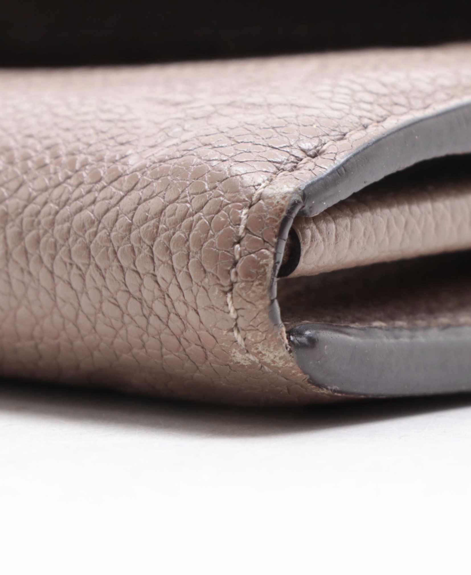 Louis Vuitton Sarah Wallet in Turtledove Empreinte Leather