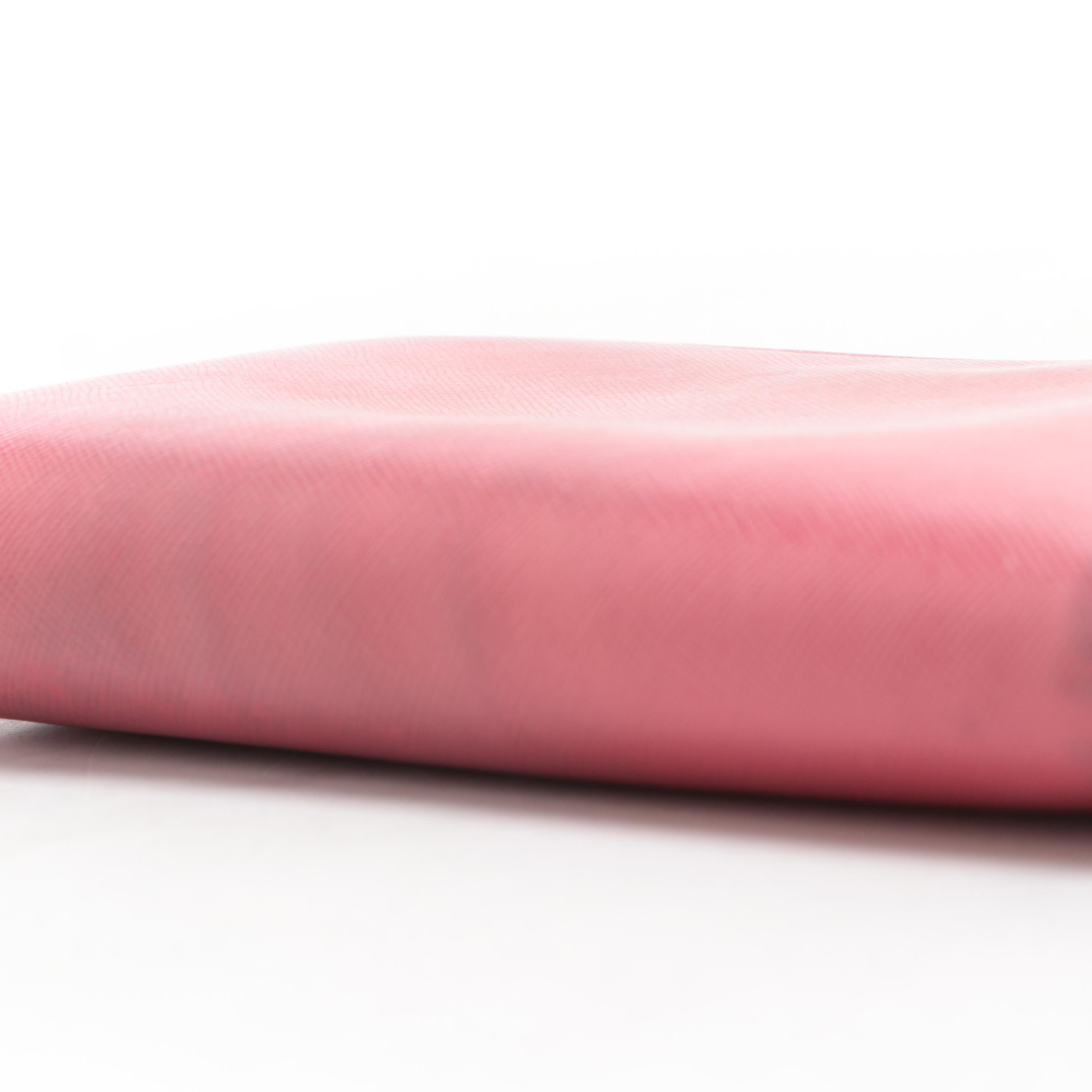 Prada Zip-Around Wallet in Pink Saffiano Leather