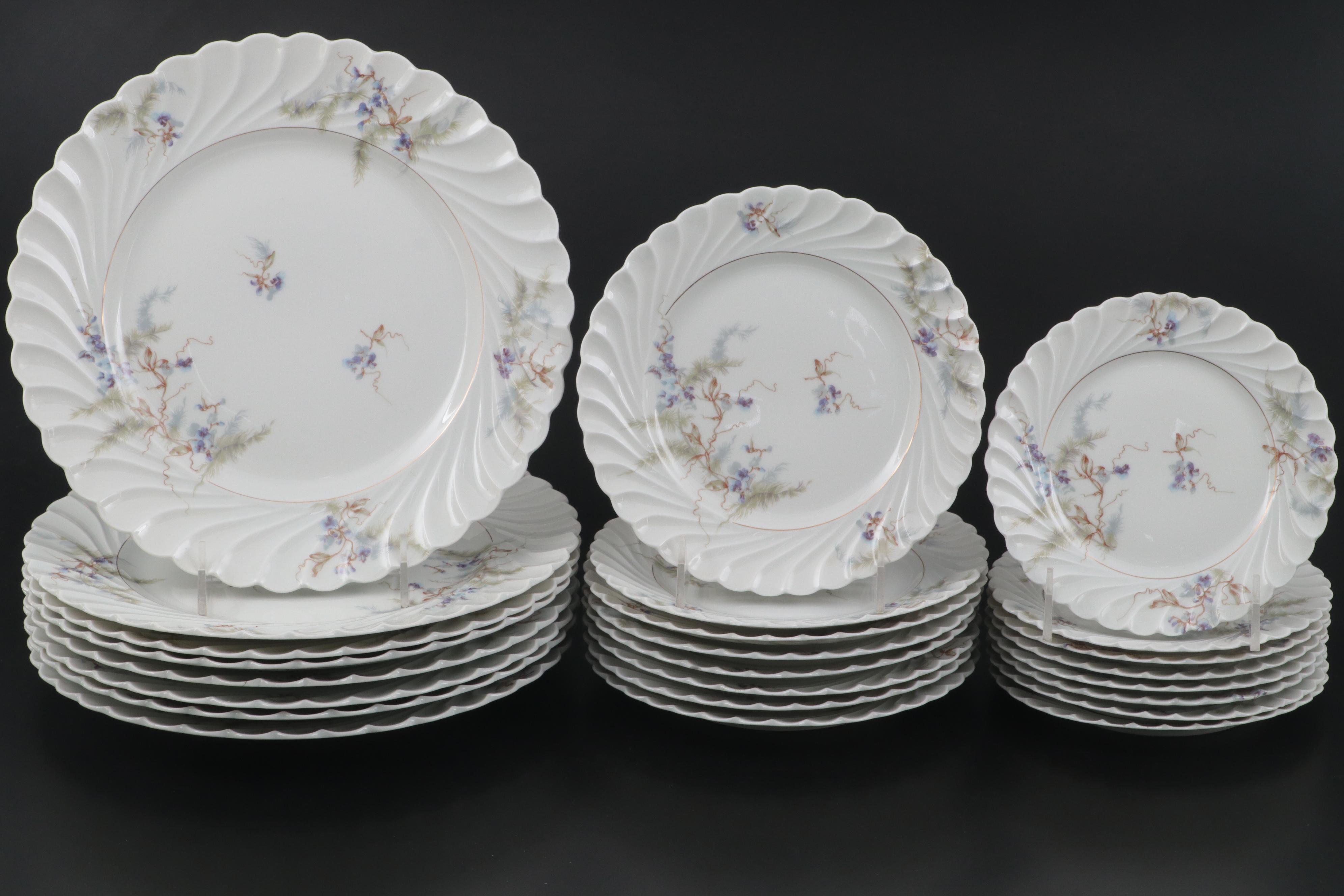 Haviland "Orsay" Limoges Porcelain Dinnerware, 1962-1987