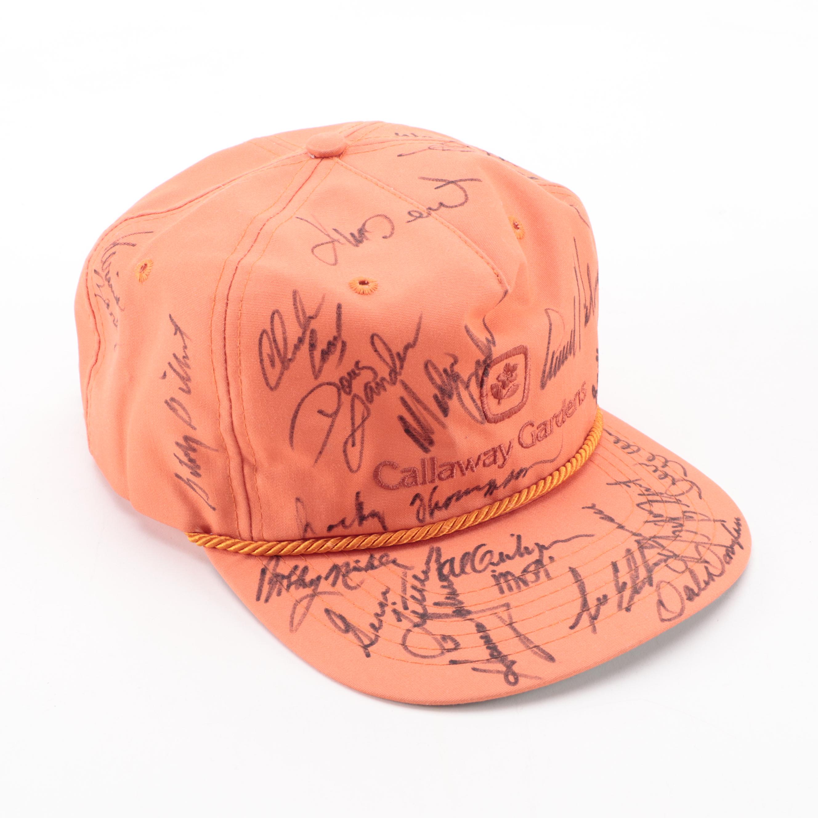 Arnold Palmer, Lee Elder, Gene Littler and More Signed Callaway Gardens Golf Cap