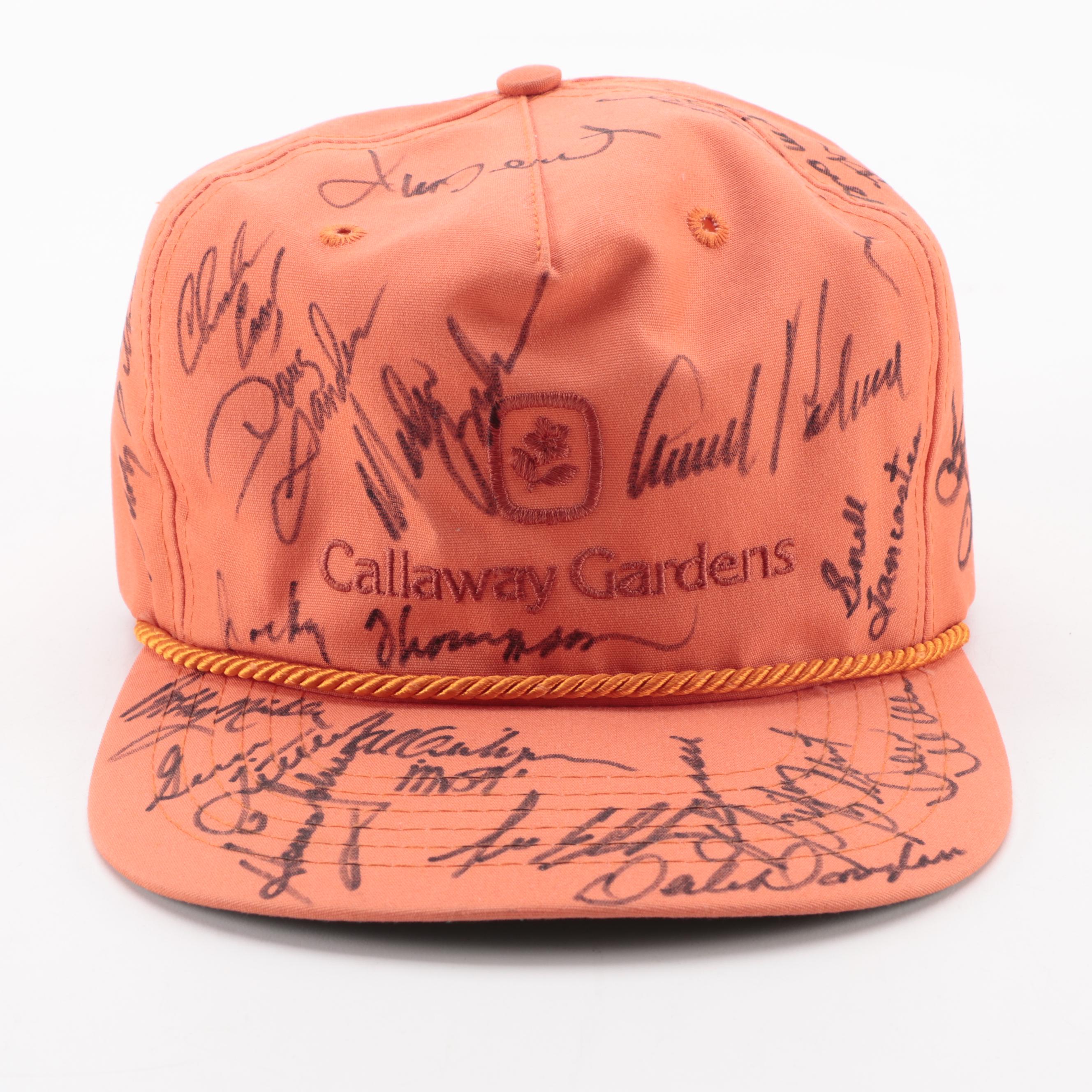 Arnold Palmer, Lee Elder, Gene Littler and More Signed Callaway Gardens Golf Cap