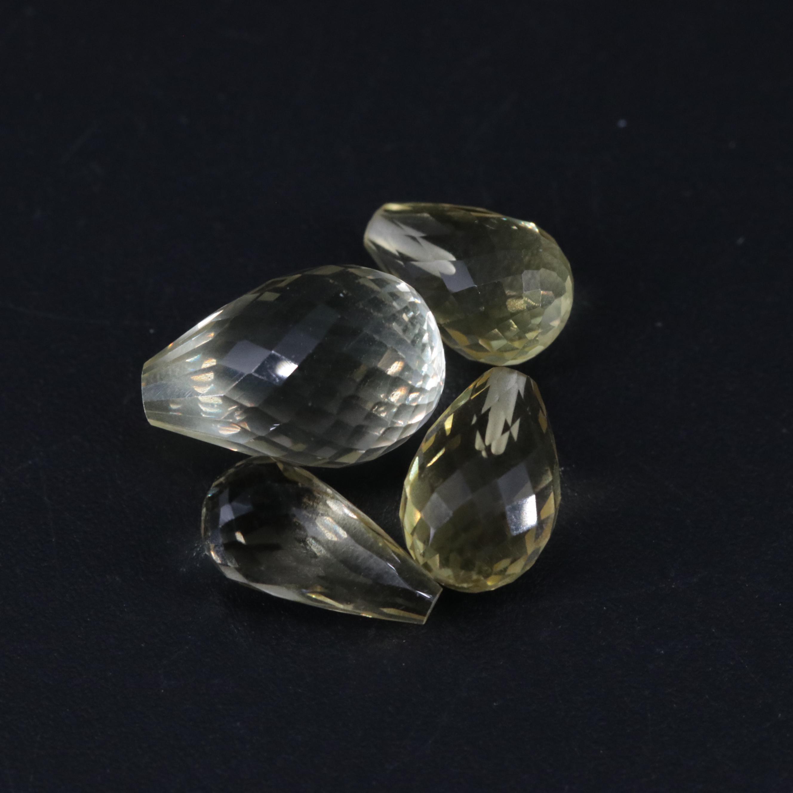 Loose 11.12 CTW Lemon Quartz