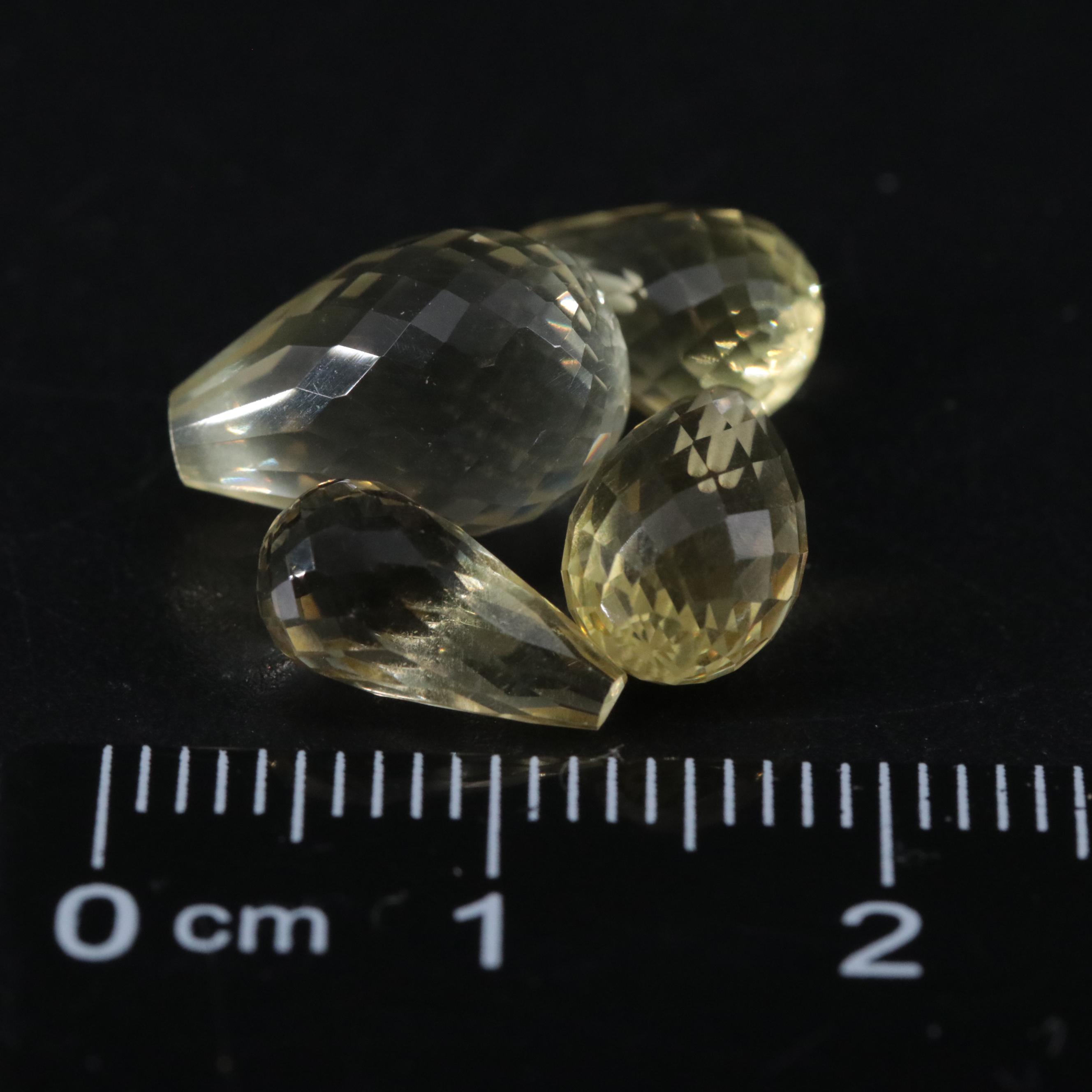 Loose 11.12 CTW Lemon Quartz