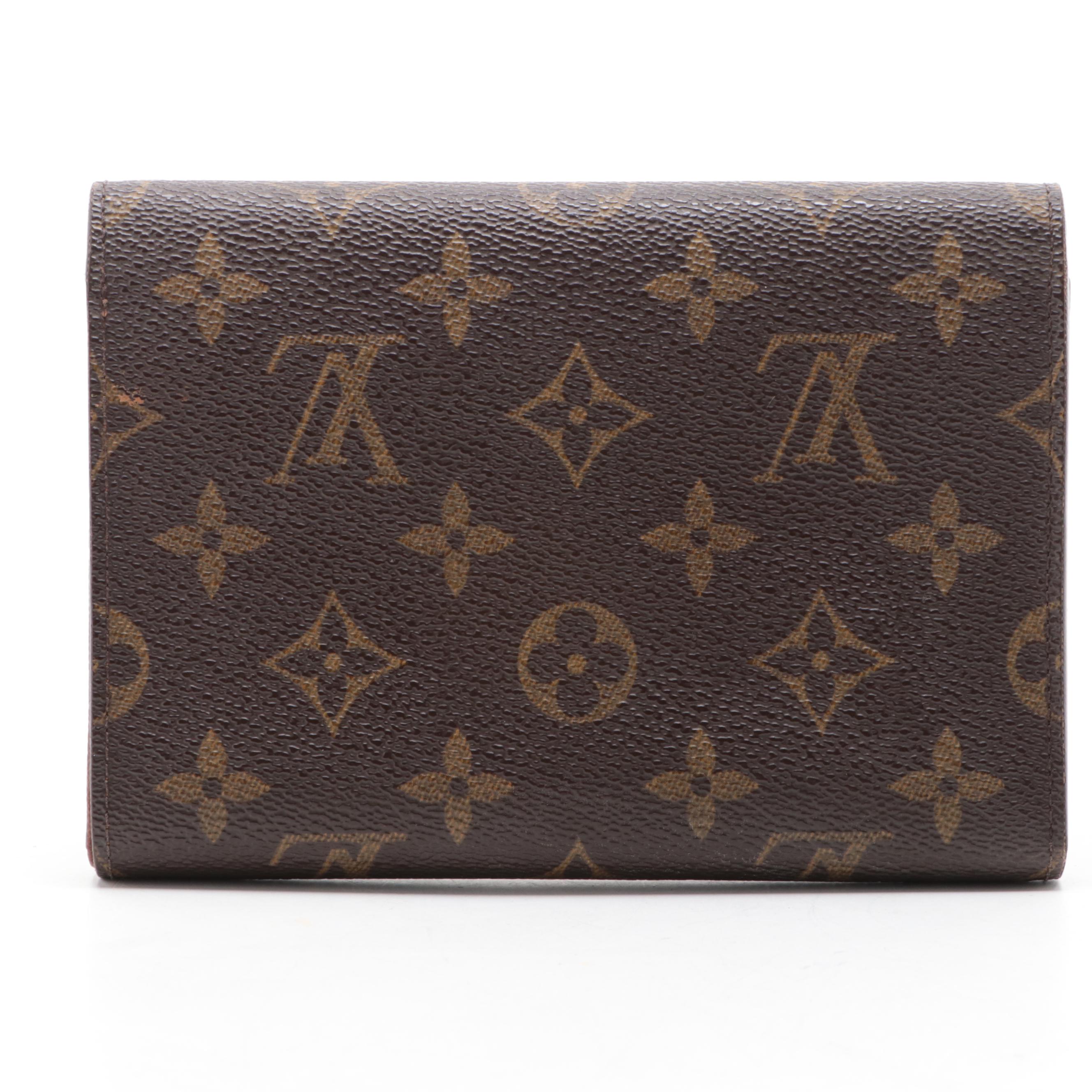 Louis Vuitton Porte-Trésor Organizer Trifold Wallet in Monogram Canvas