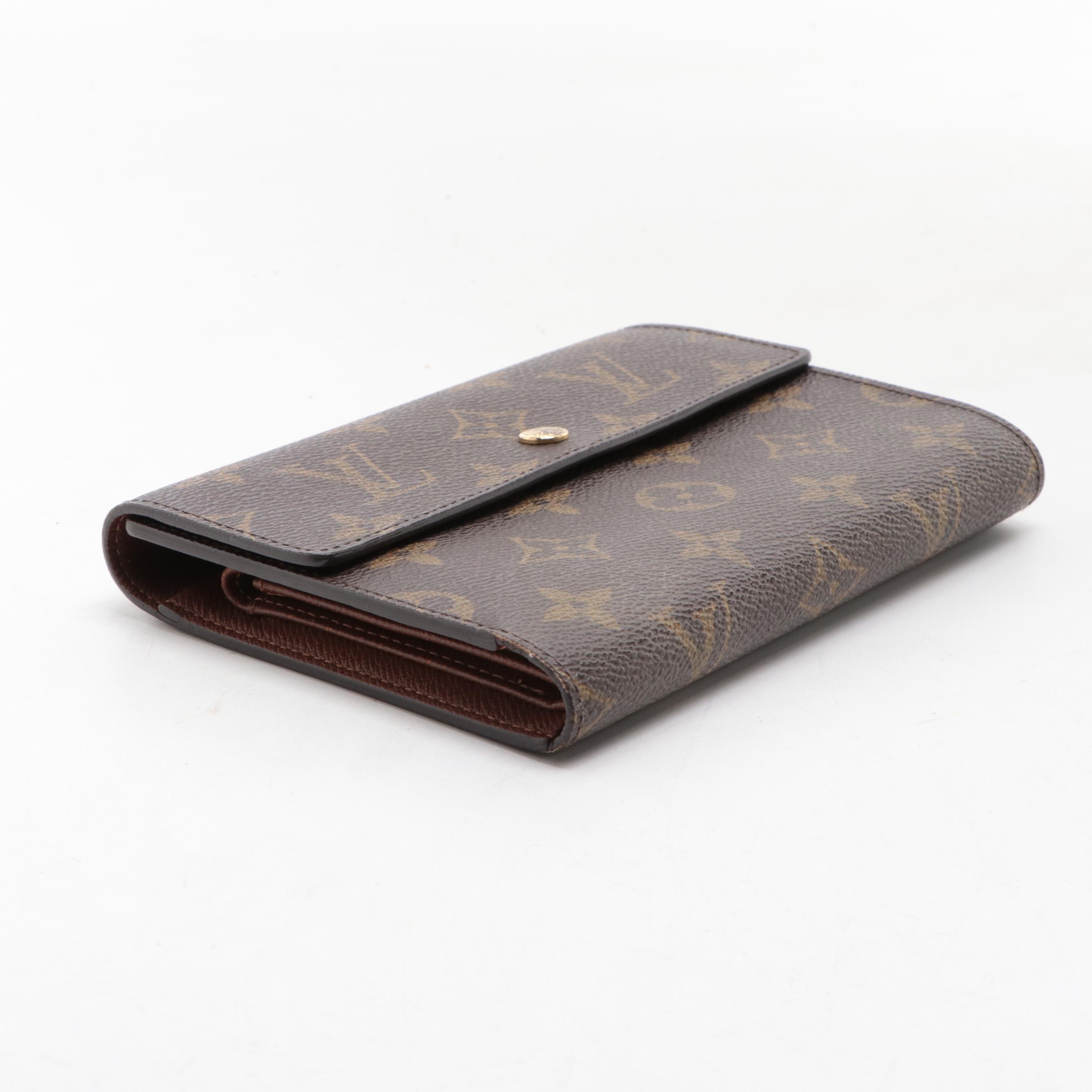 Louis Vuitton Porte-Trésor Organizer Trifold Wallet in Monogram Canvas