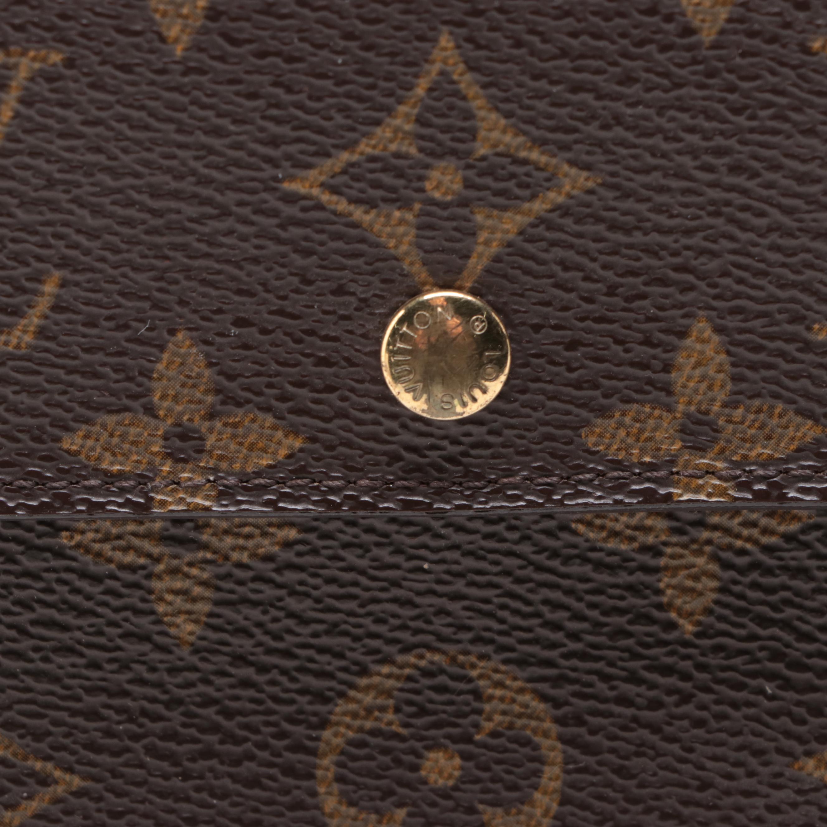 Louis Vuitton Porte-Trésor Organizer Trifold Wallet in Monogram Canvas