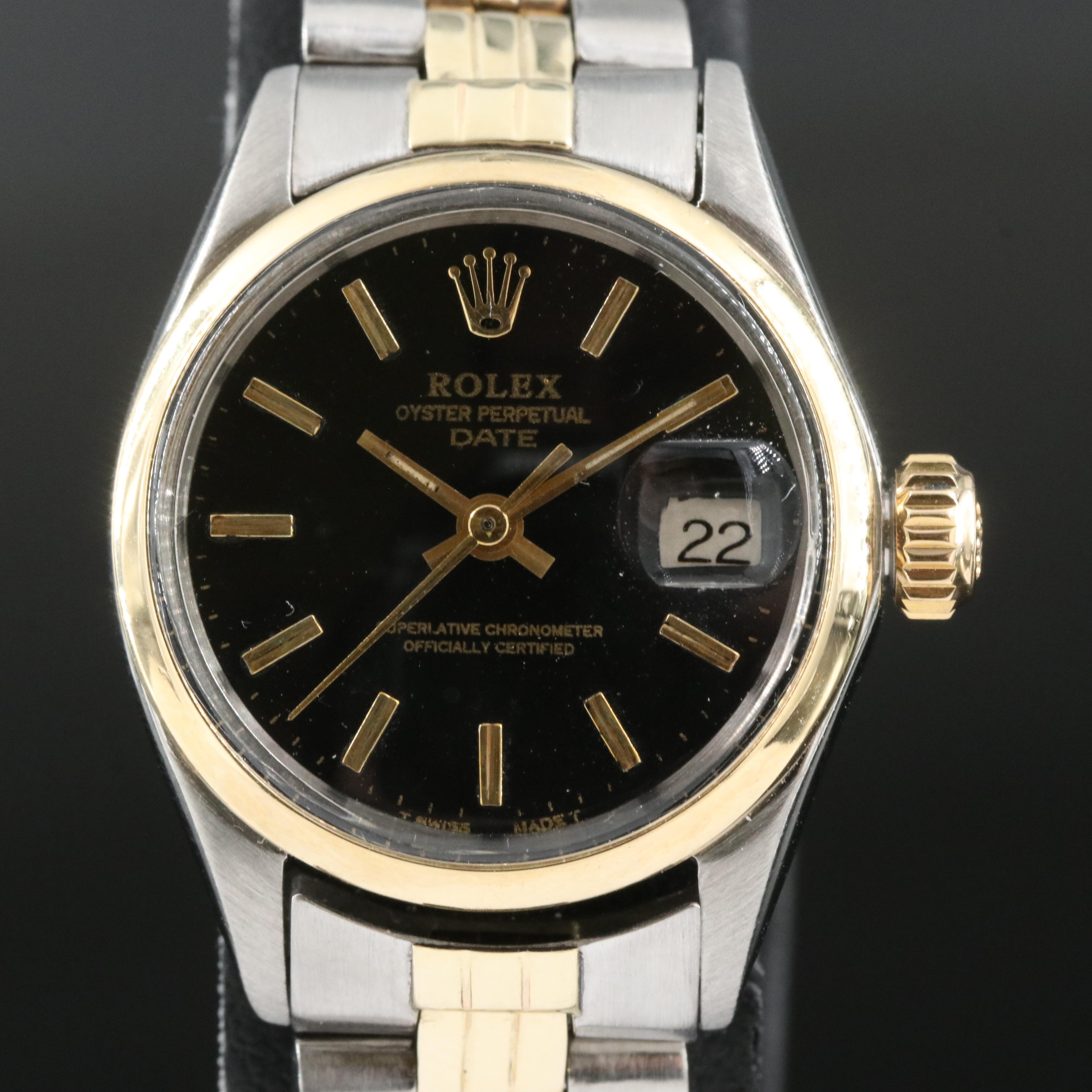 Vintage Rolex Oyster Perpetual Date Watch