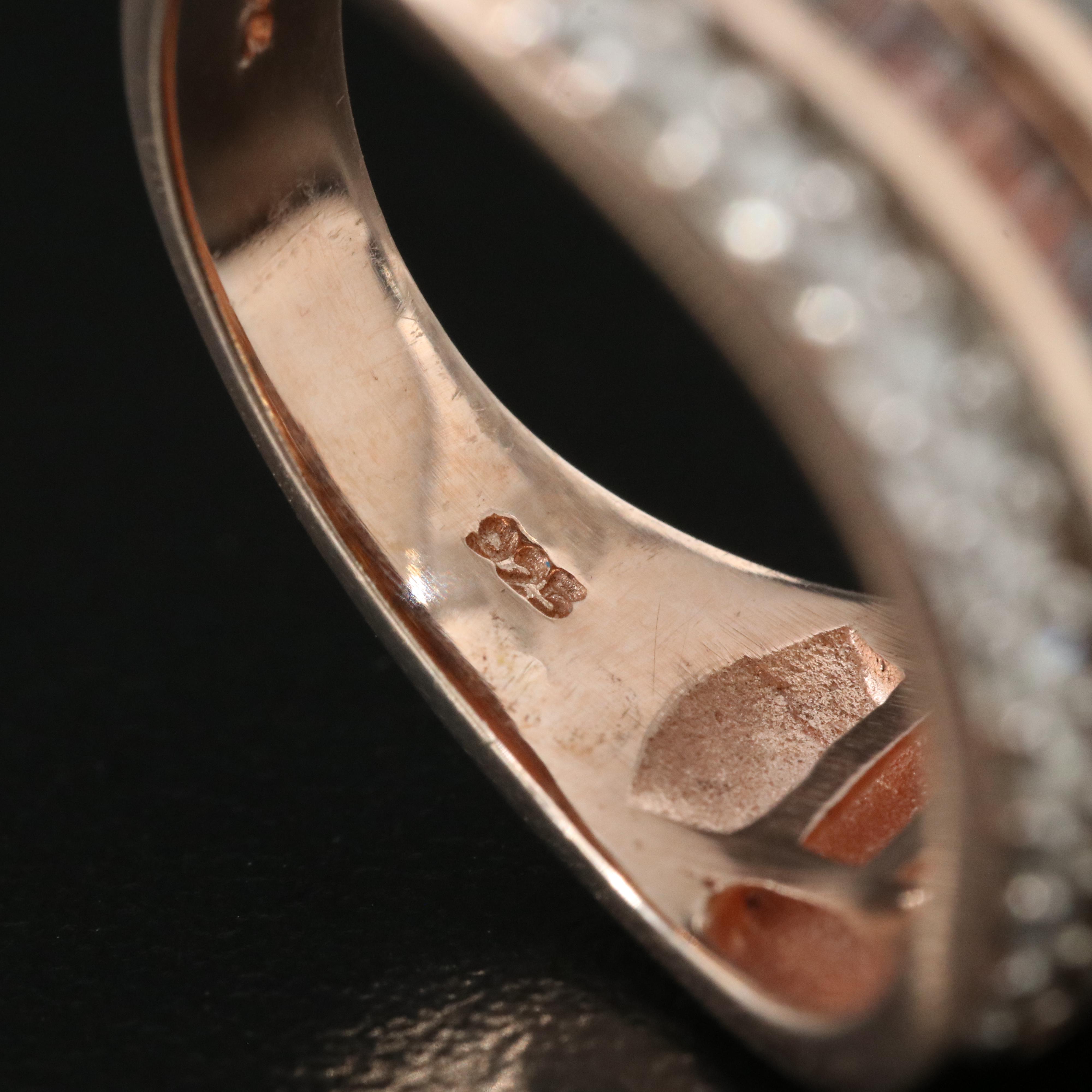 Sterling 2.69 CTW Diamond Cluster Ring