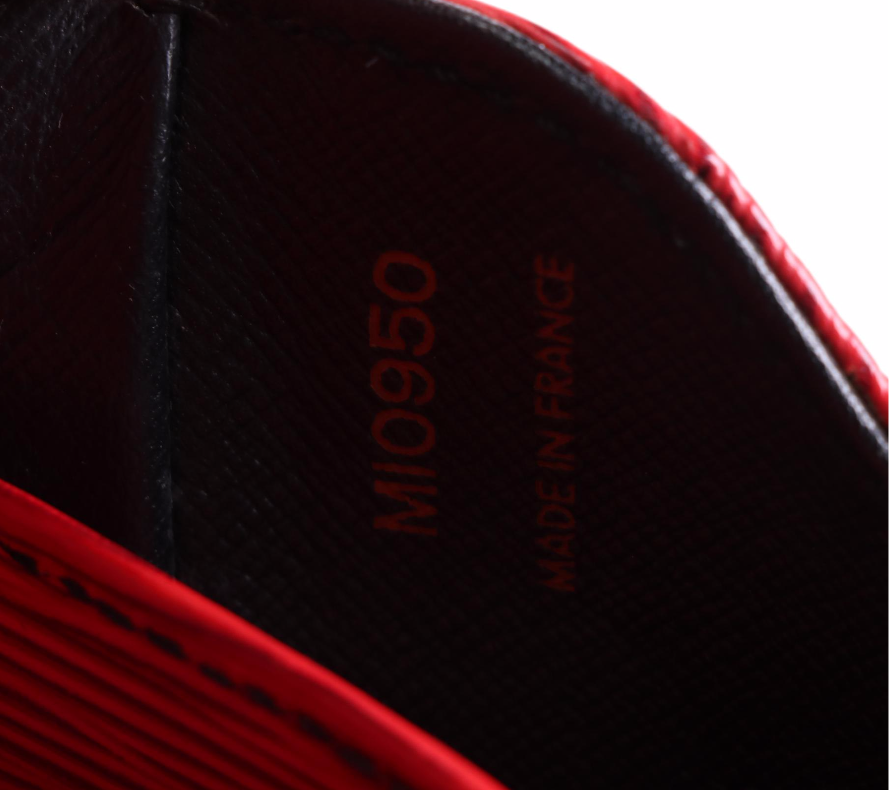 Louis Vuitton Cartouchiere Bag in Red Epi Leather