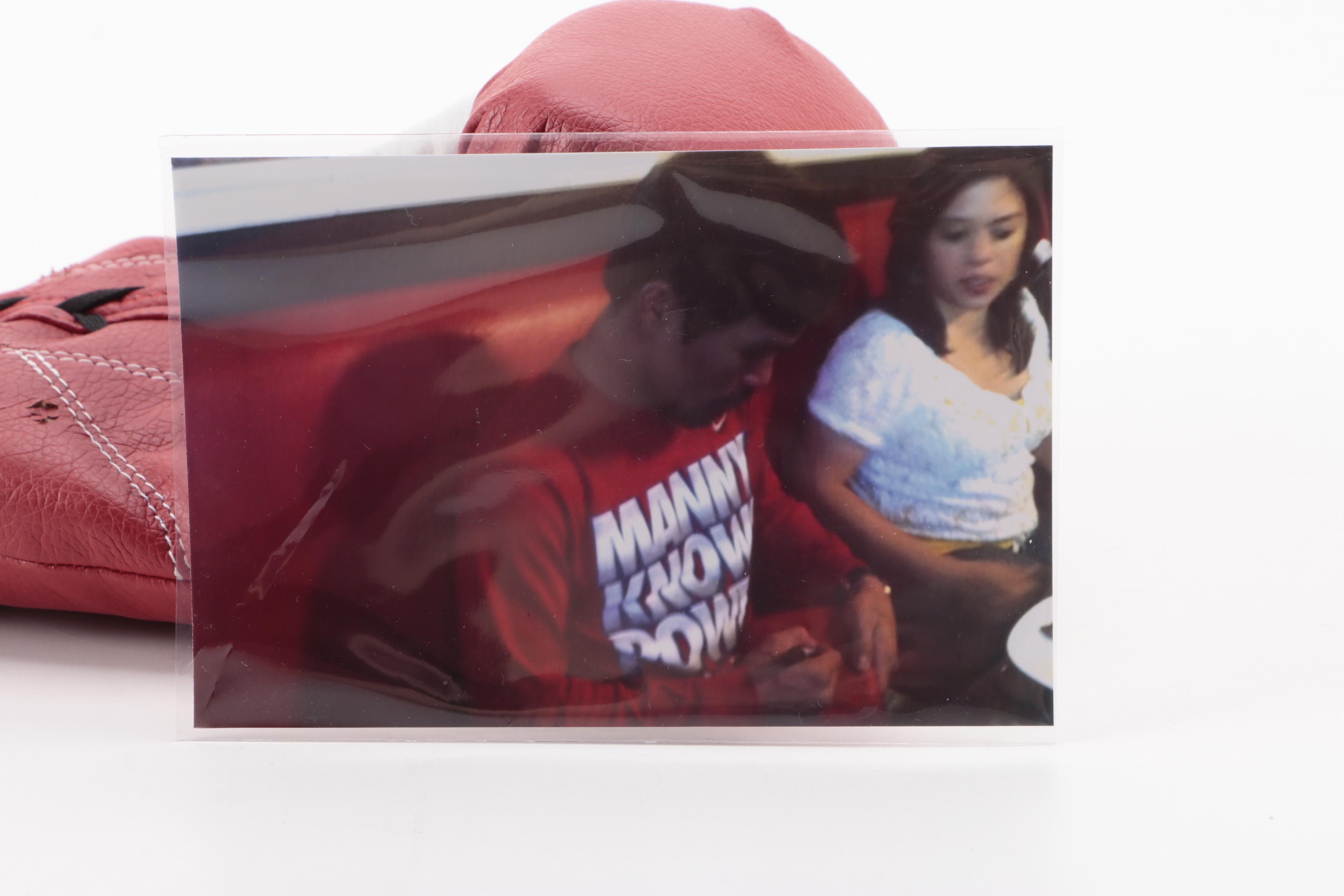 Manny "PacMan" Pacquiao Signed Reyes Professional Boxing Glove