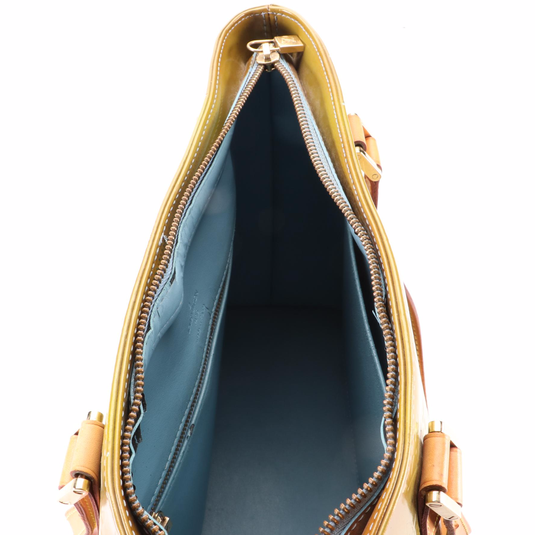 Louis Vuitton Houston Tote in Monogram Vernis and Vachetta Leather