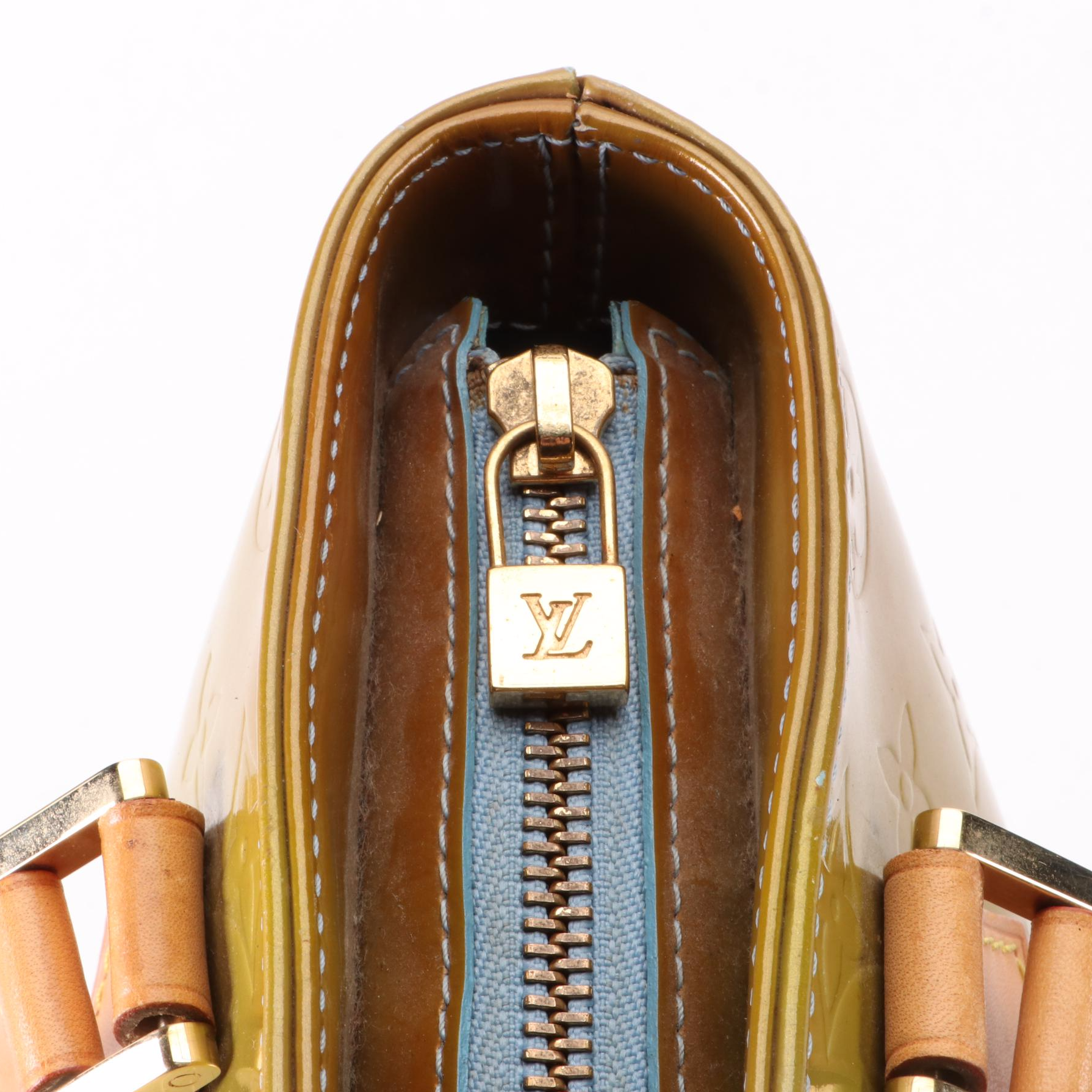 Louis Vuitton Houston Tote in Monogram Vernis and Vachetta Leather