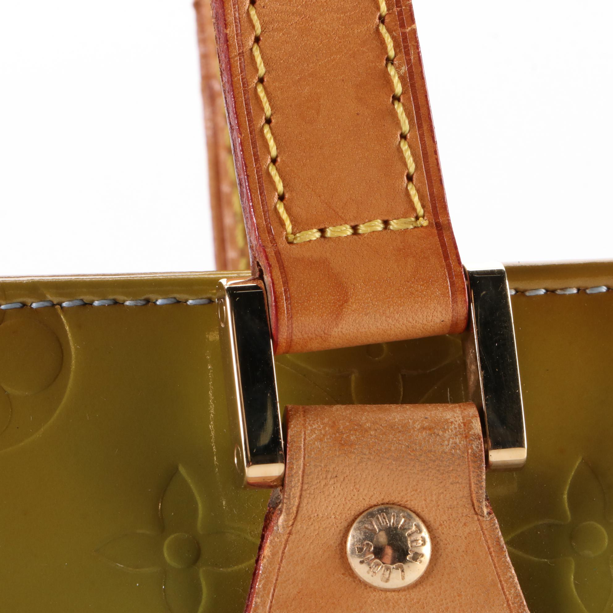 Louis Vuitton Houston Tote in Monogram Vernis and Vachetta Leather