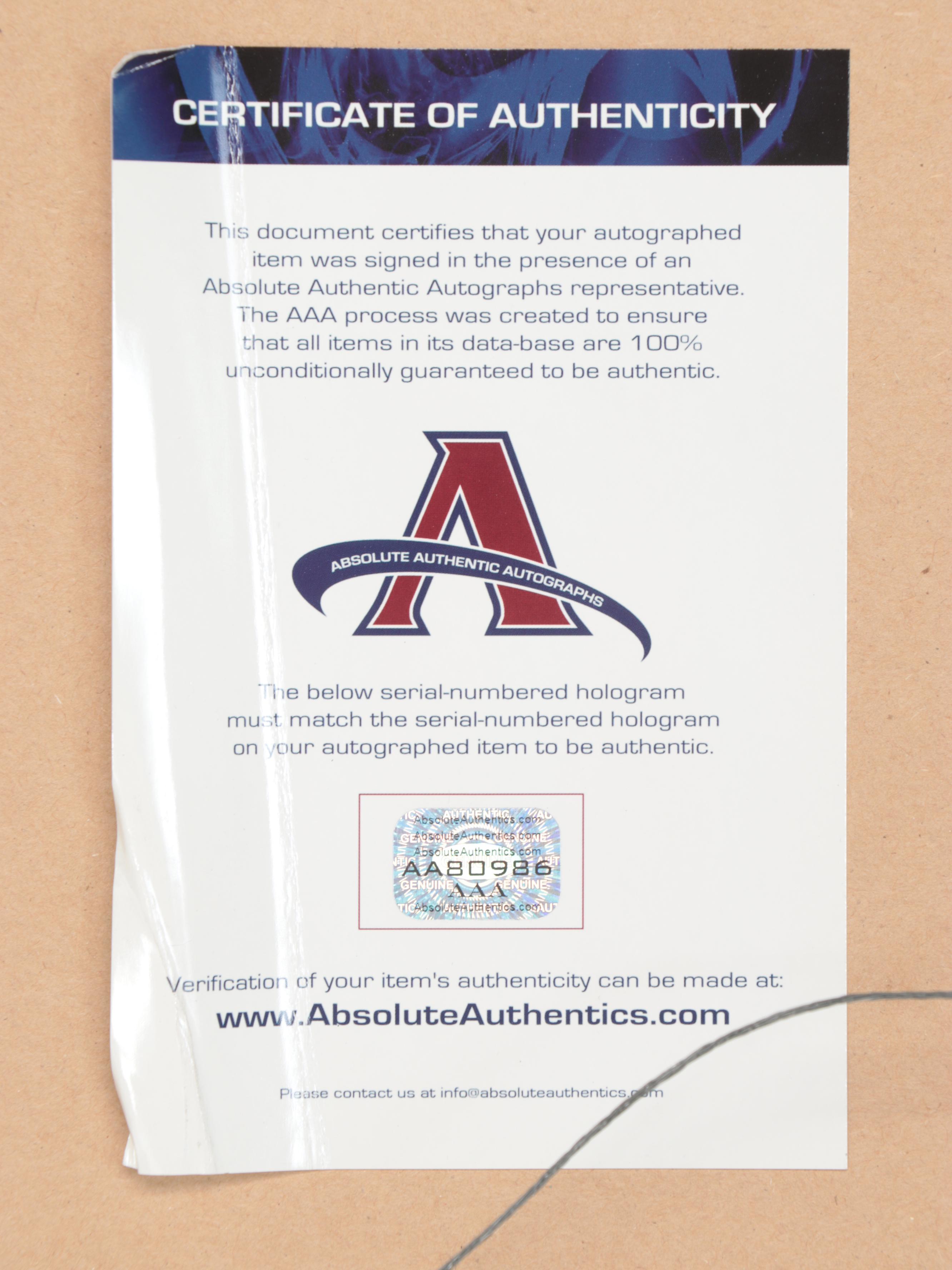 Cincinnati Bengals Andy Dalton Signed Jersey with Cards and Print in Mat Frame