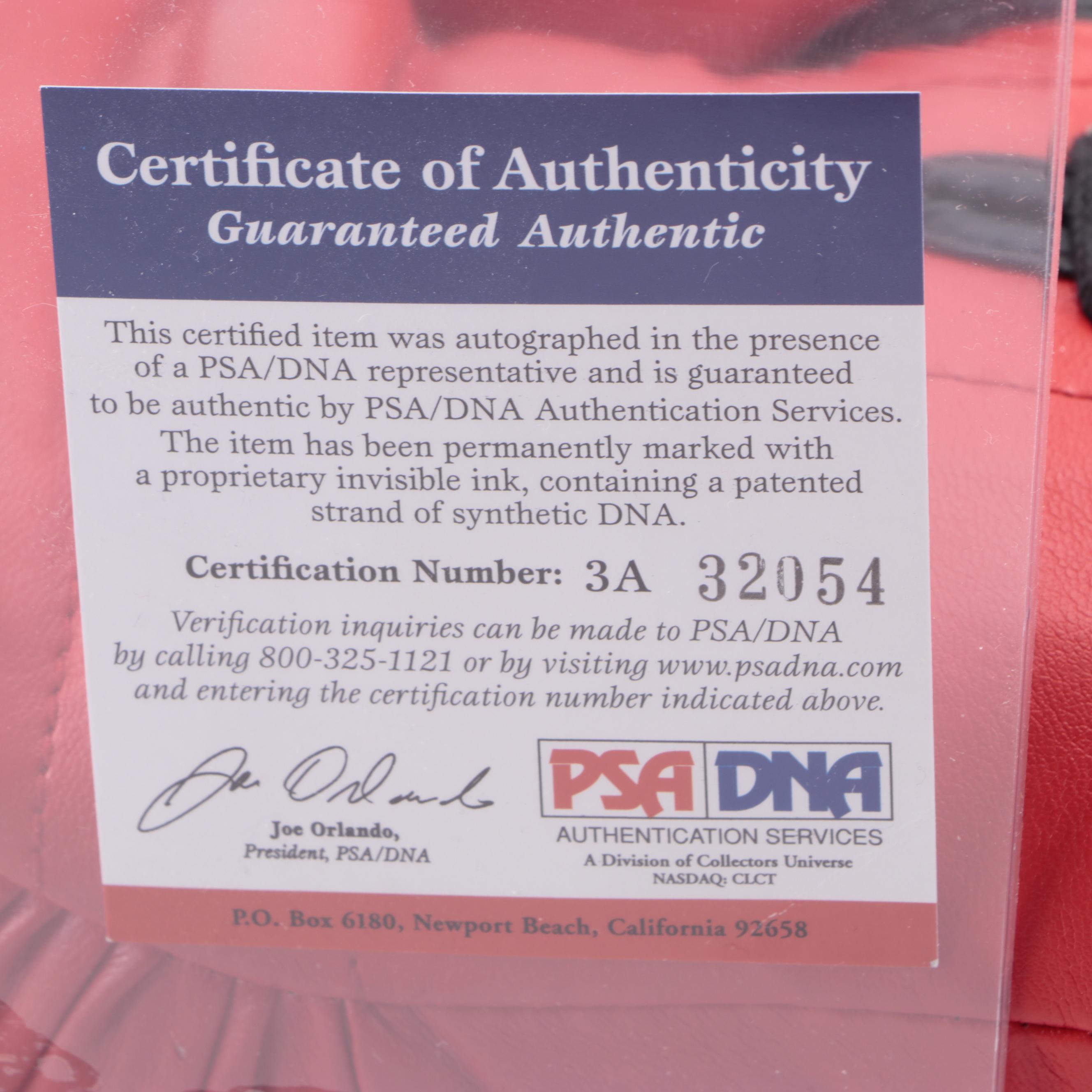 James "Buster" Douglas Signed Everlast Boxing Glove