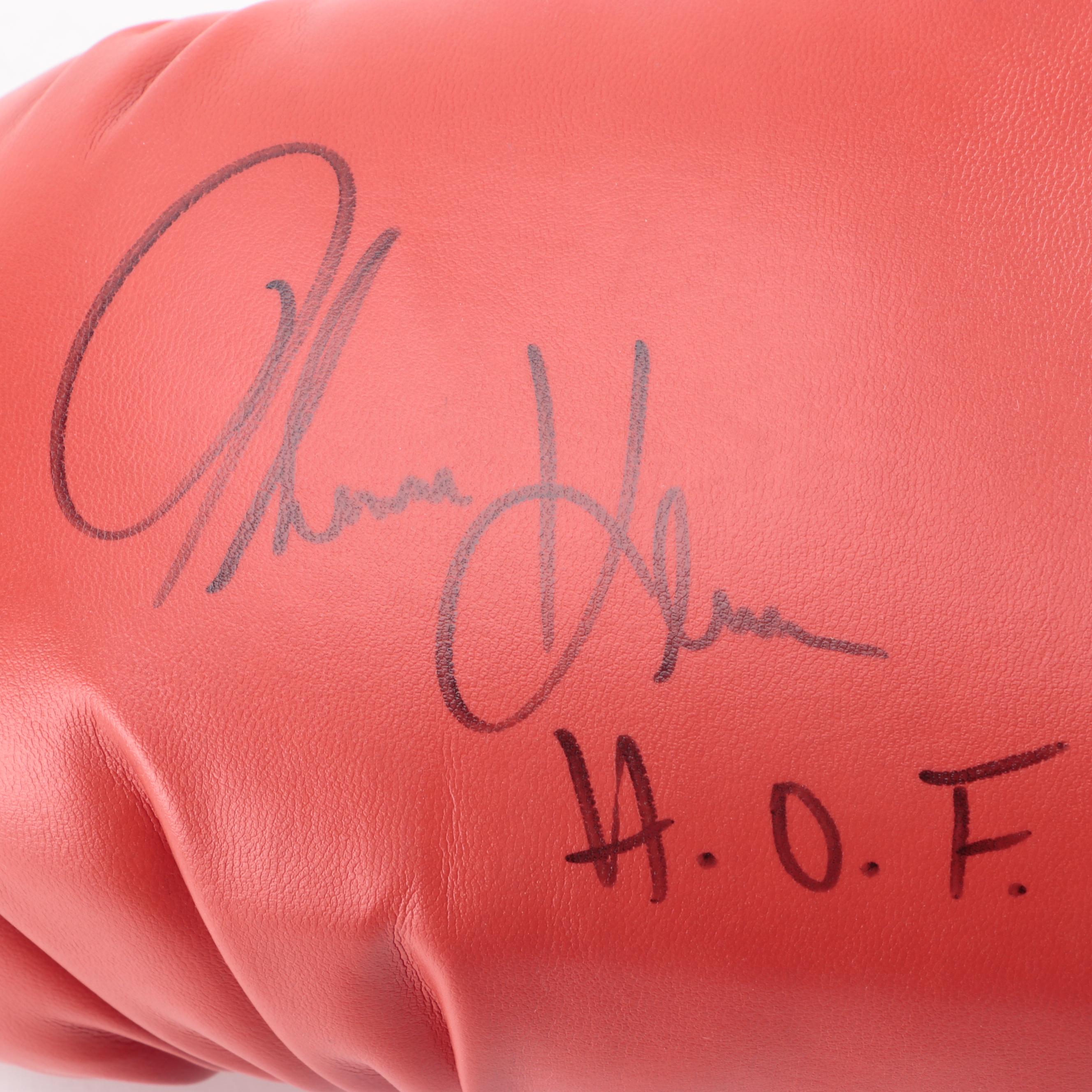 Thomas "The Hitman" Hearns Signed Everlast Boxing Glove