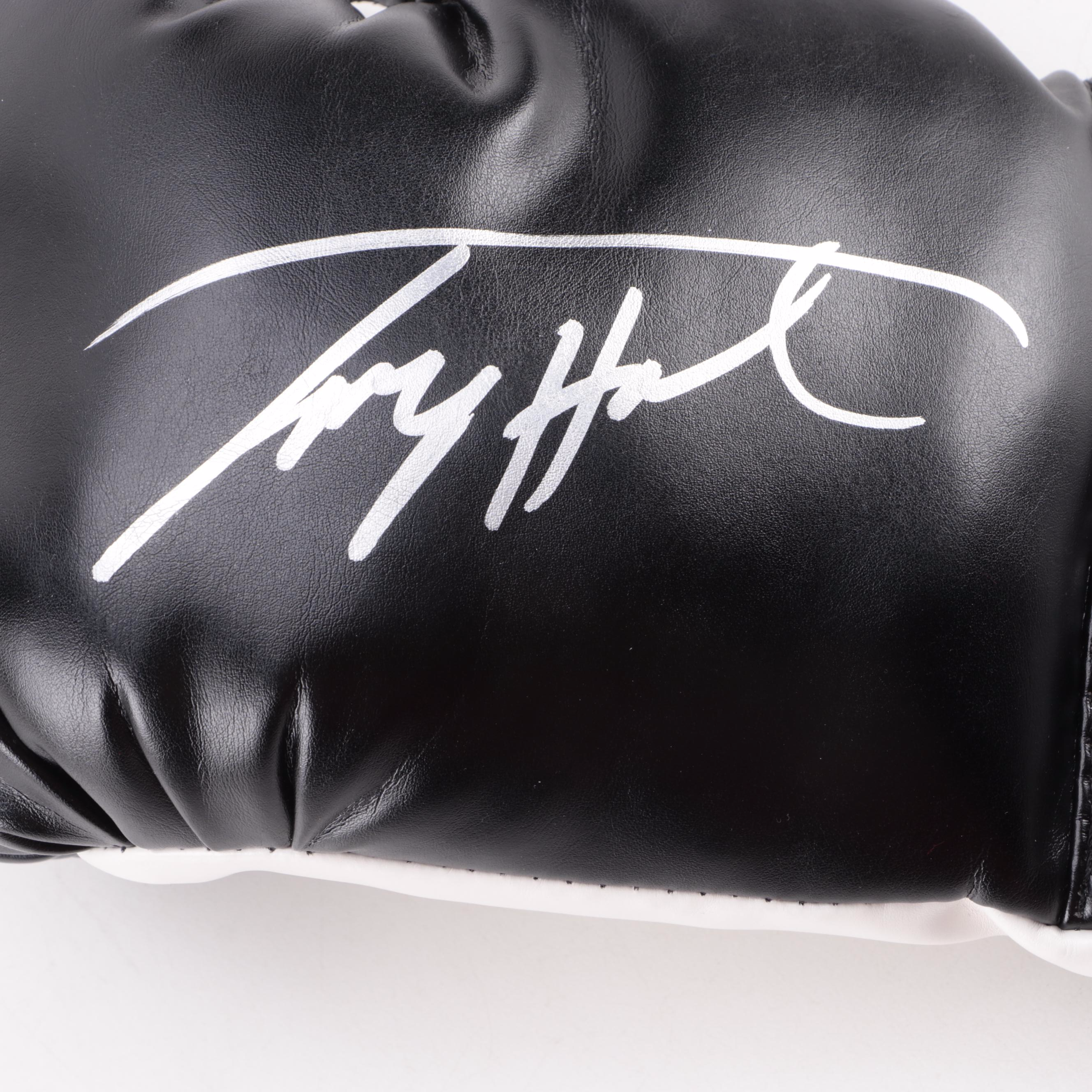 Larry "The Easton Assassin" Holmes Signed Everlast Boxing Glove