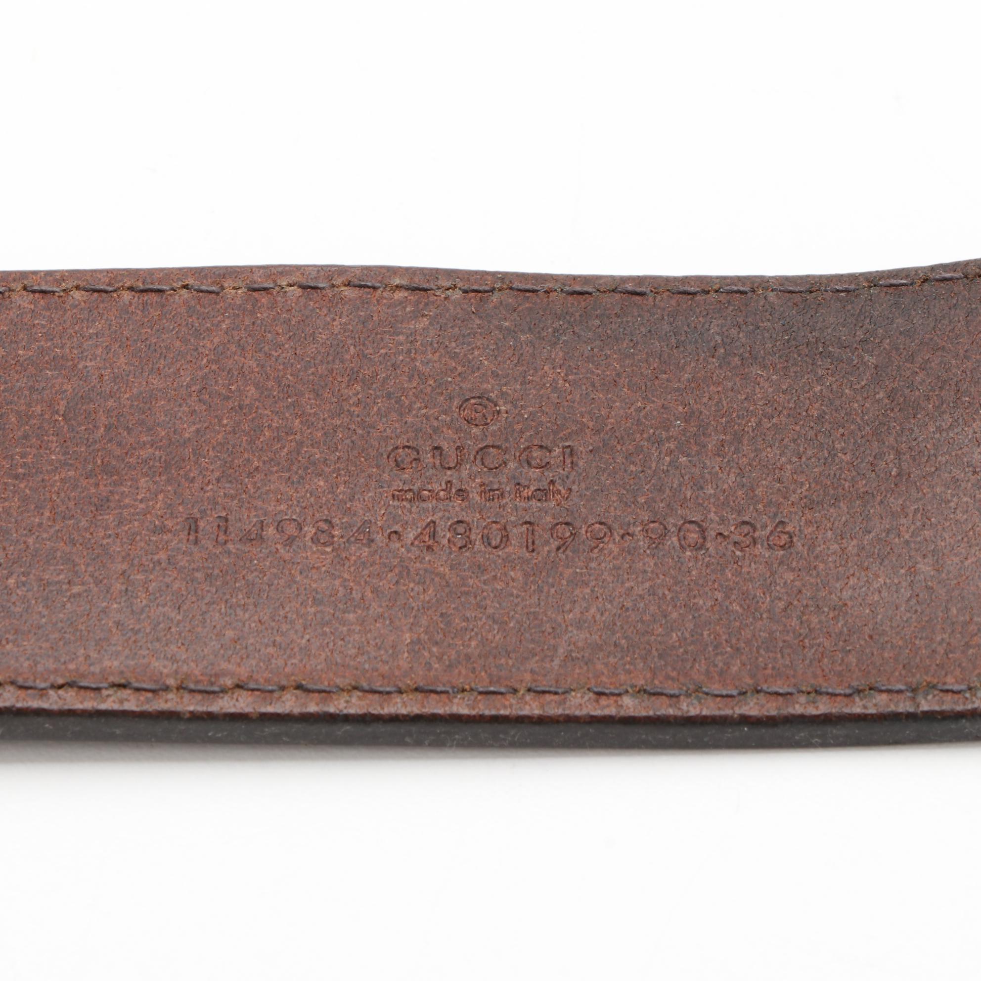 Gucci Interlocking Logo Belt