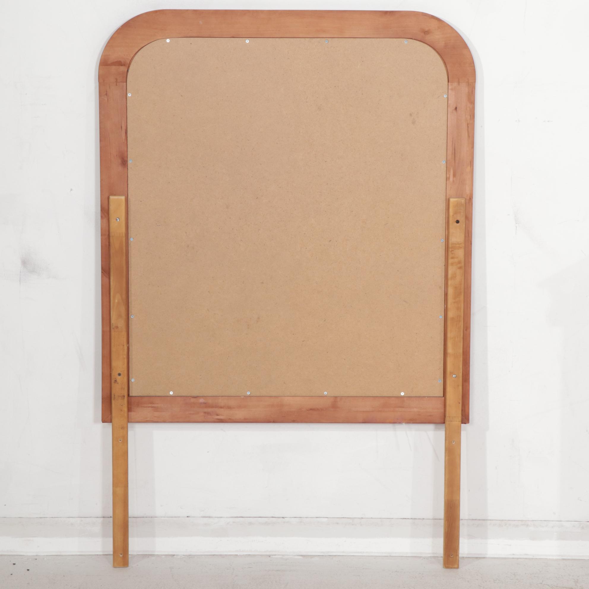 Louis Philippe Style Cherry-Stained Dresser with Mirror