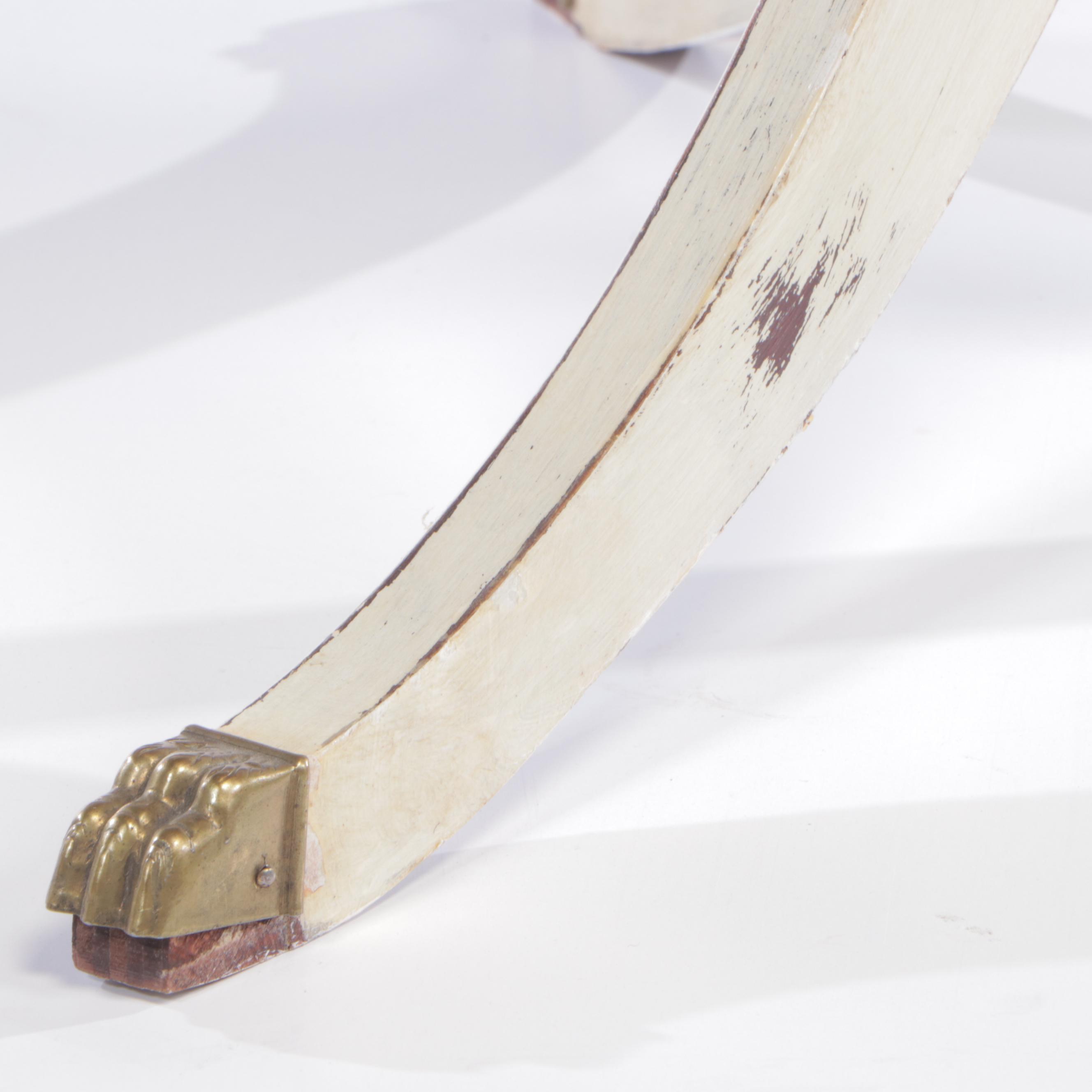 Classical Style Painted Side Table, Early to Mid 20th Century