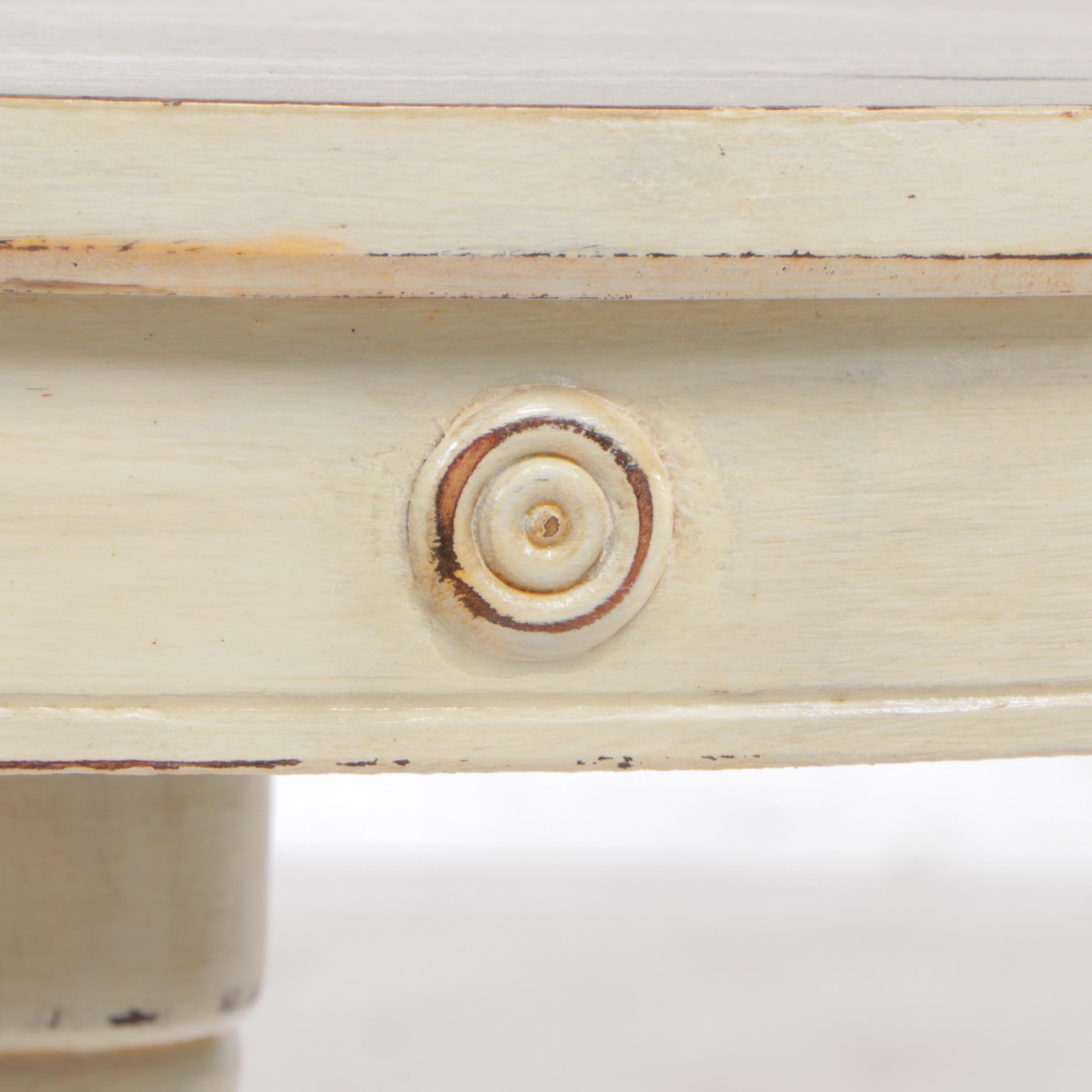 Classical Style Painted Side Table, Early to Mid 20th Century
