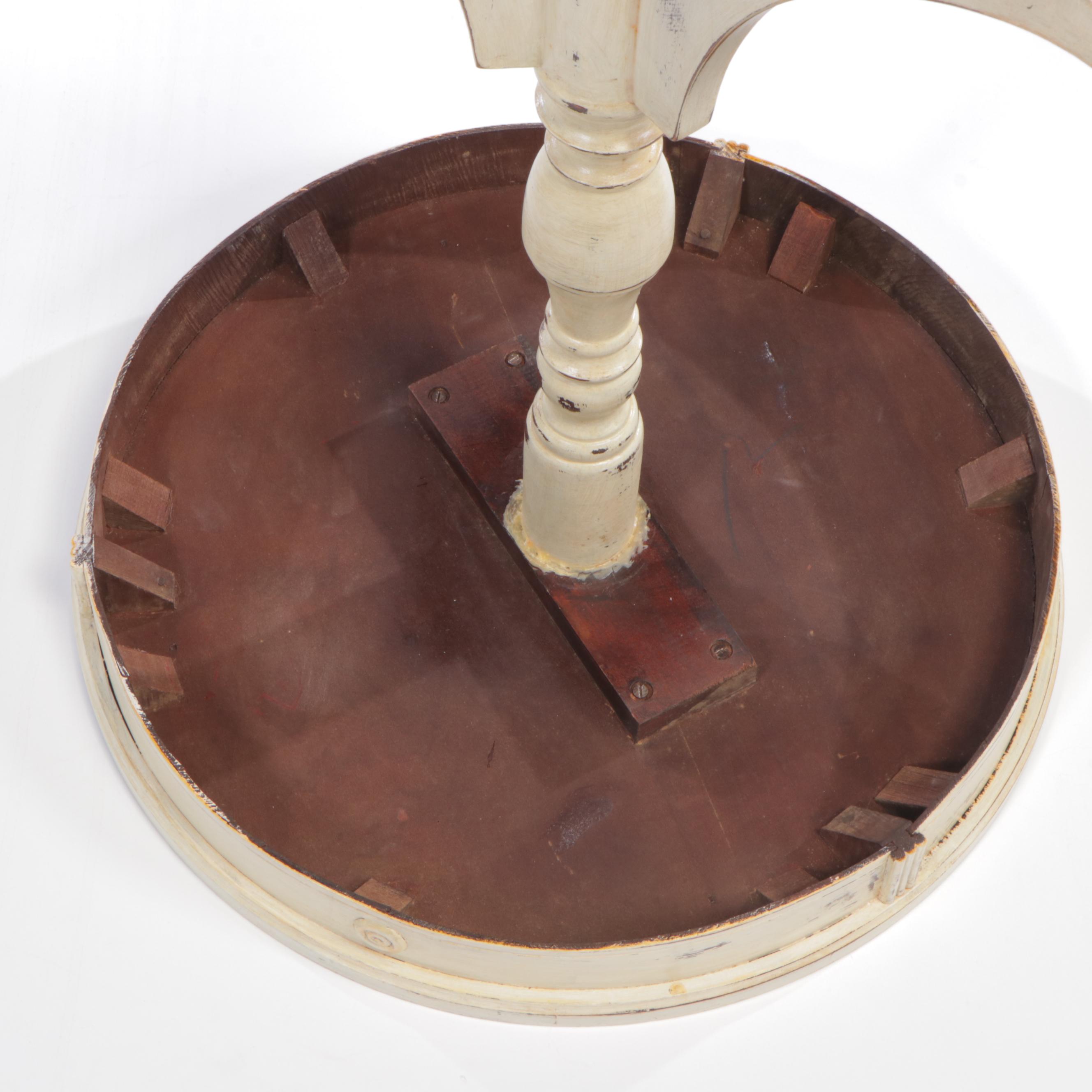 Classical Style Painted Side Table, Early to Mid 20th Century