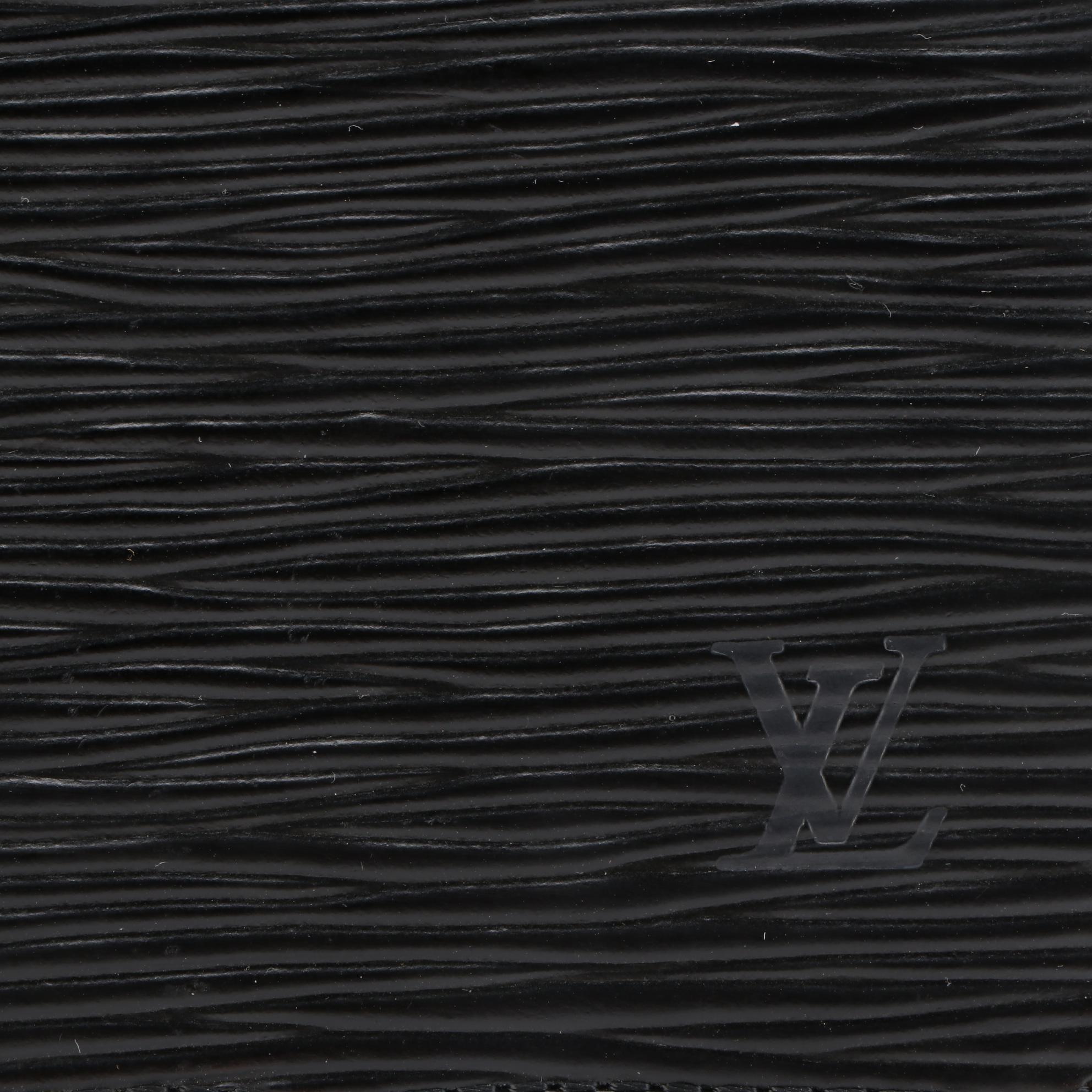 Louis Vuitton Portefeuille Tresor in Black Epi Leather