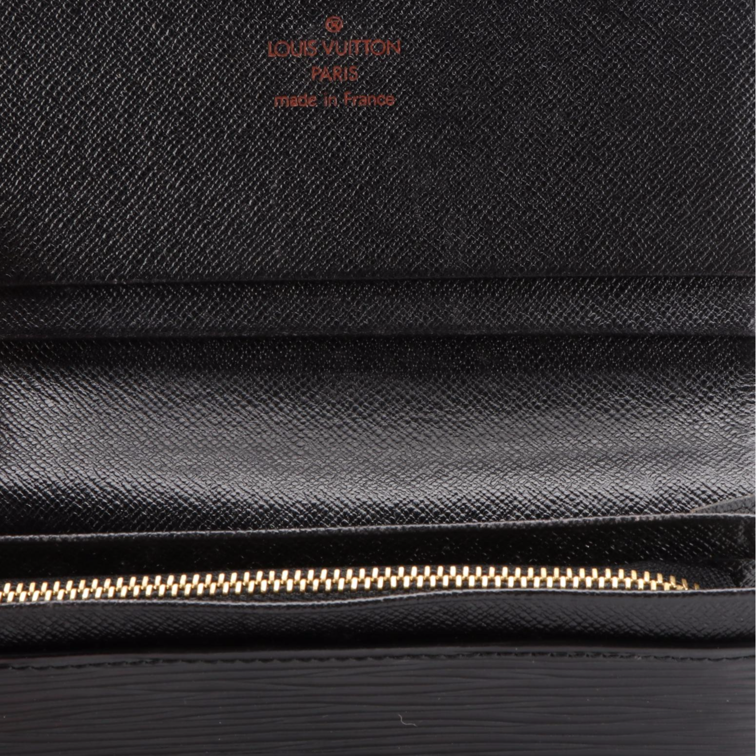 Louis Vuitton Portefeuille Tresor in Black Epi Leather