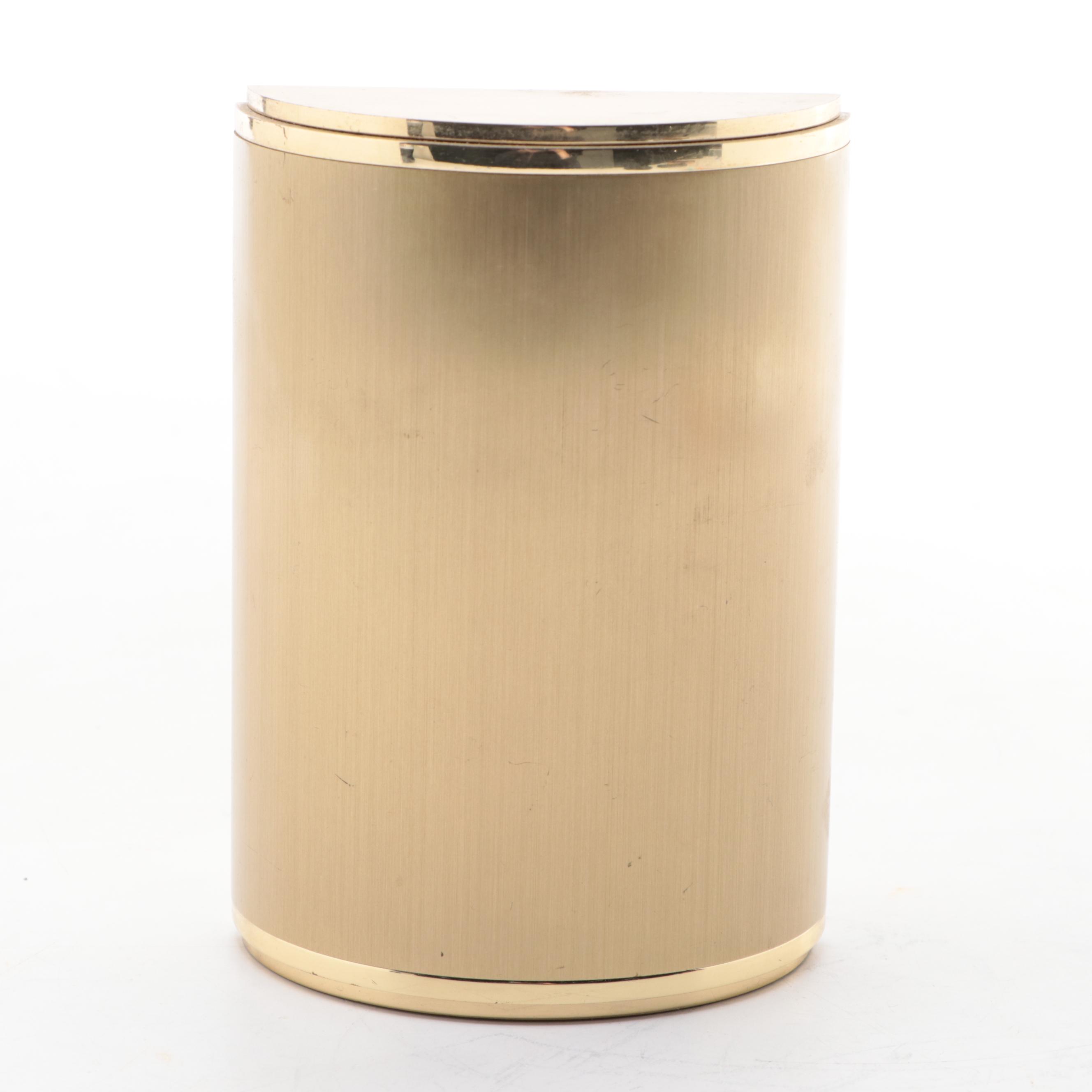 Tiffany & Co. Brass Desk Clock