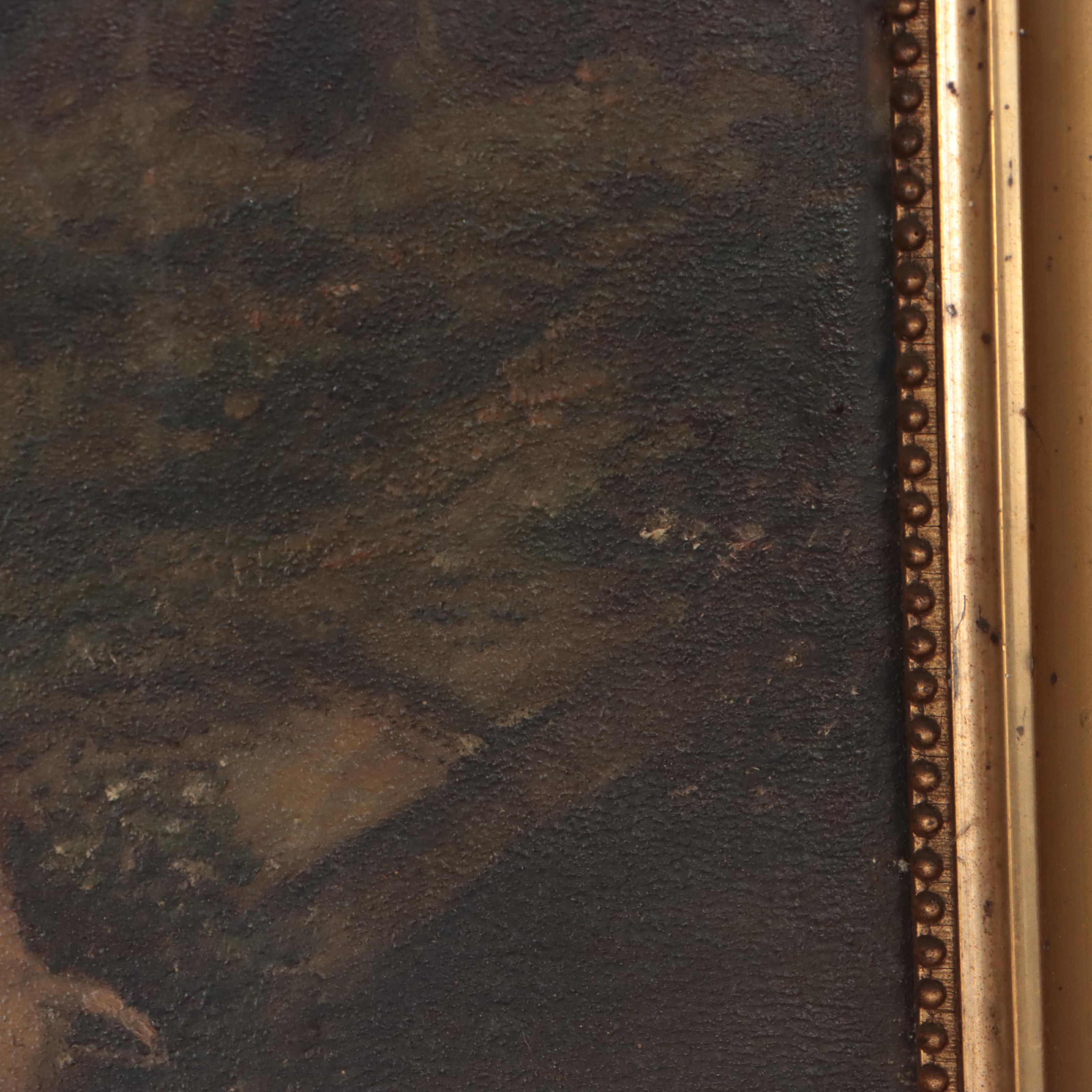 Oil Painting of Sheep