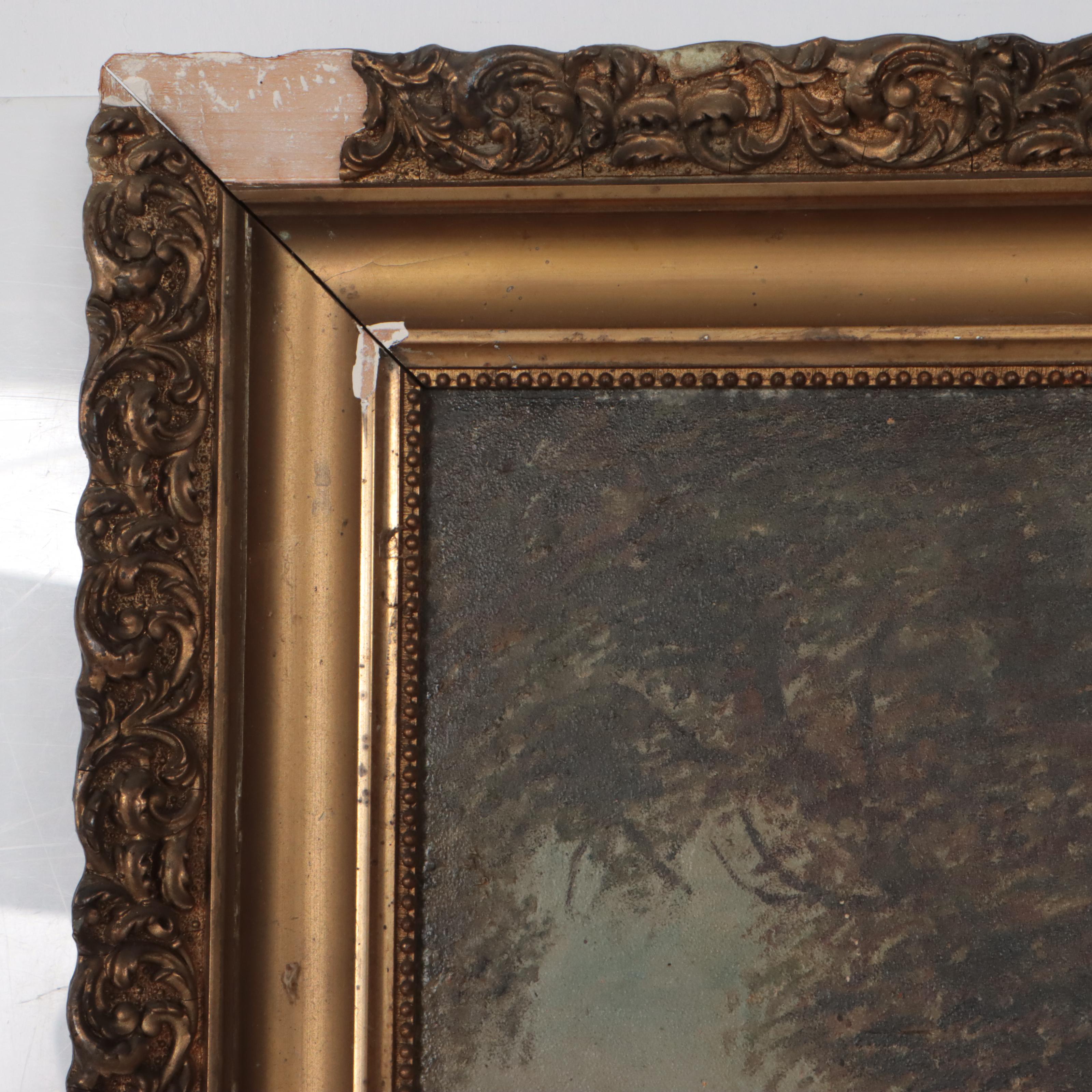 Oil Painting of Sheep