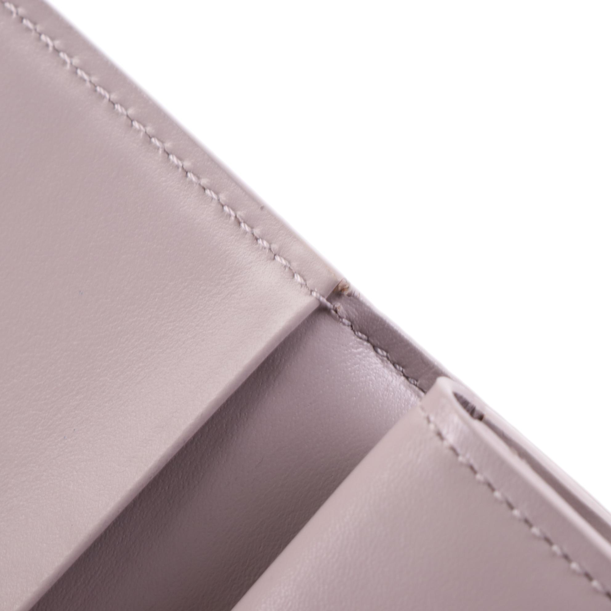 Louis Vuitton Porte Monnaie Elastique Wallet in Lilac Epi Leather