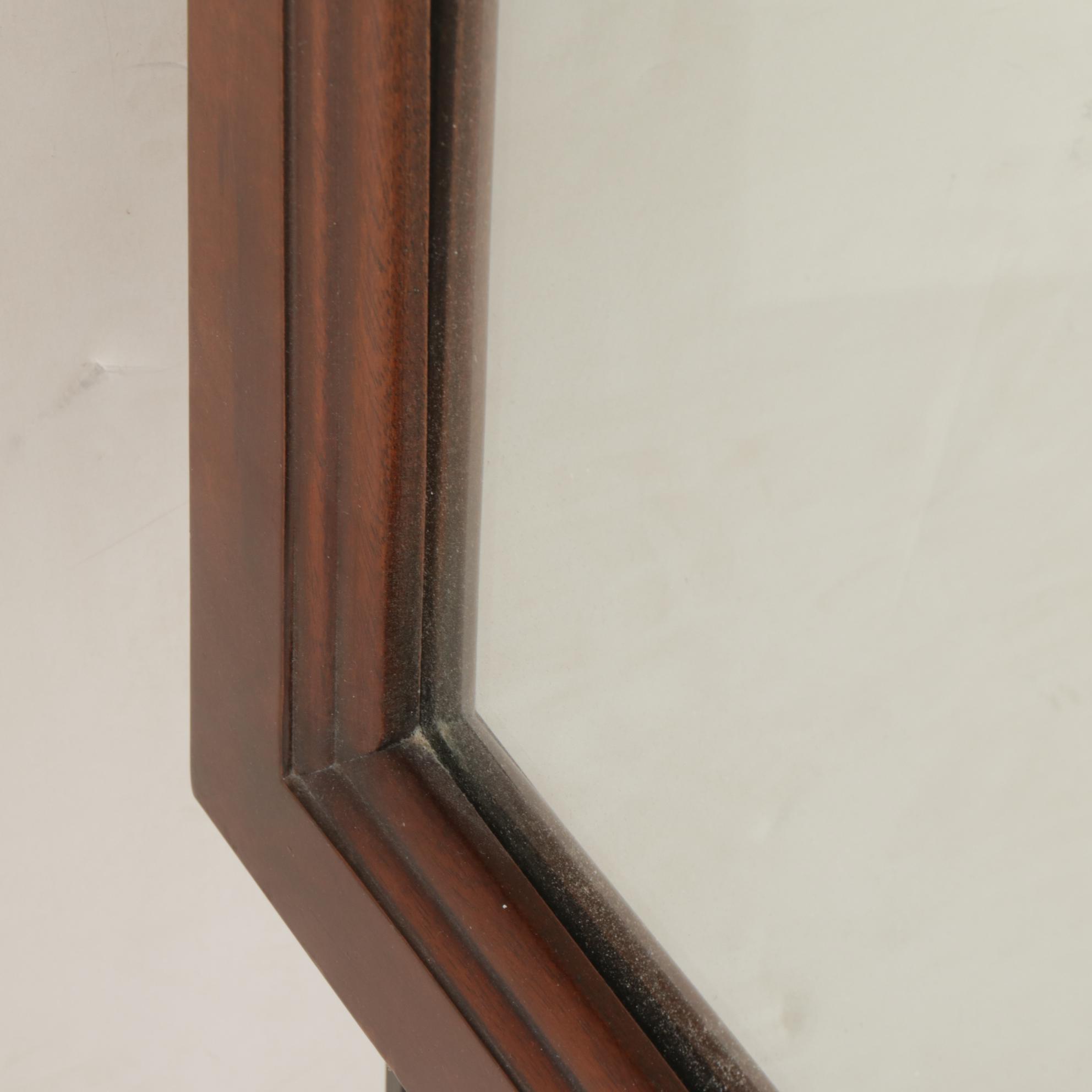 Kincaid Chippendale Style Cherry Dresser and Mirror, Late 20th Century