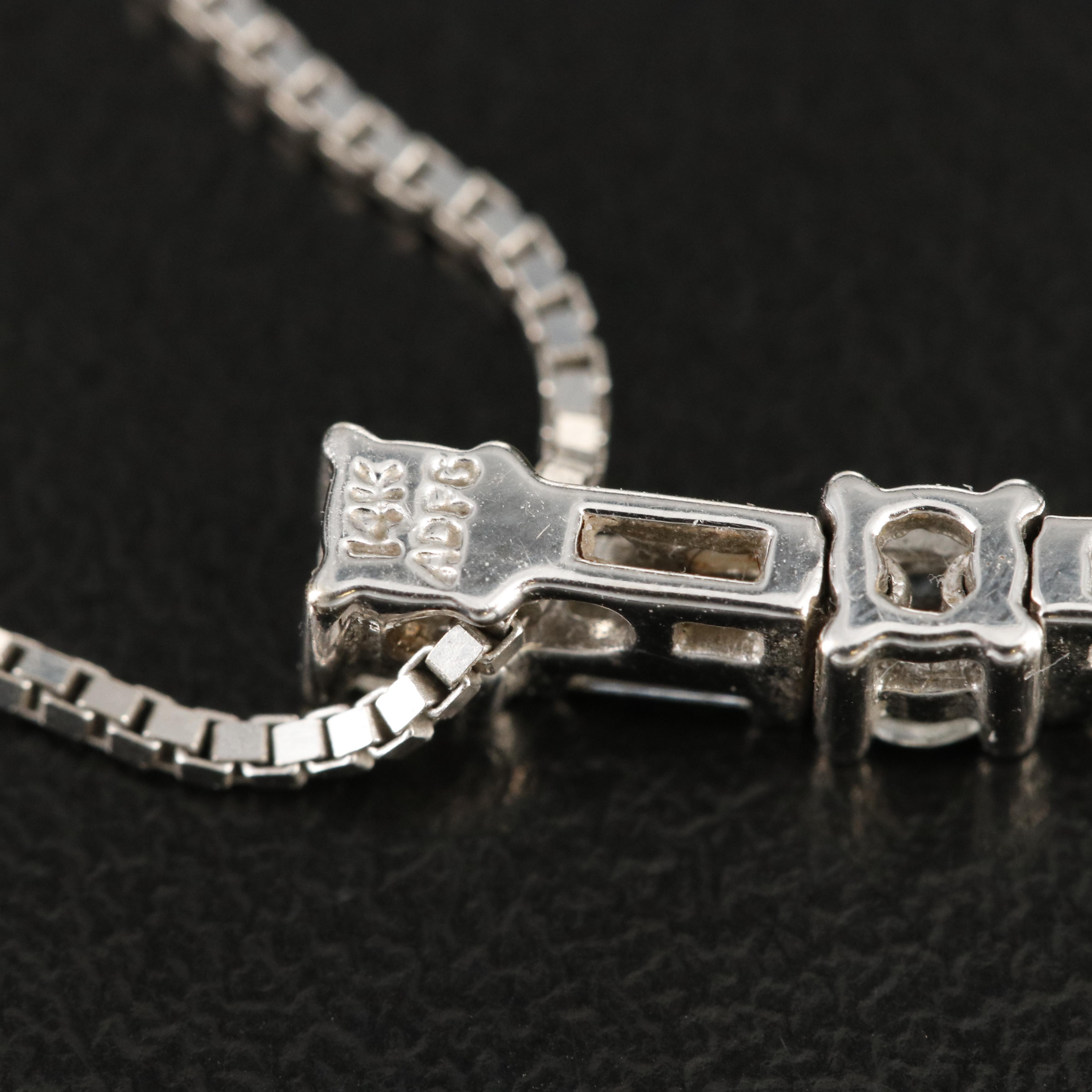 14K Pearl and Diamond Pendant Necklace