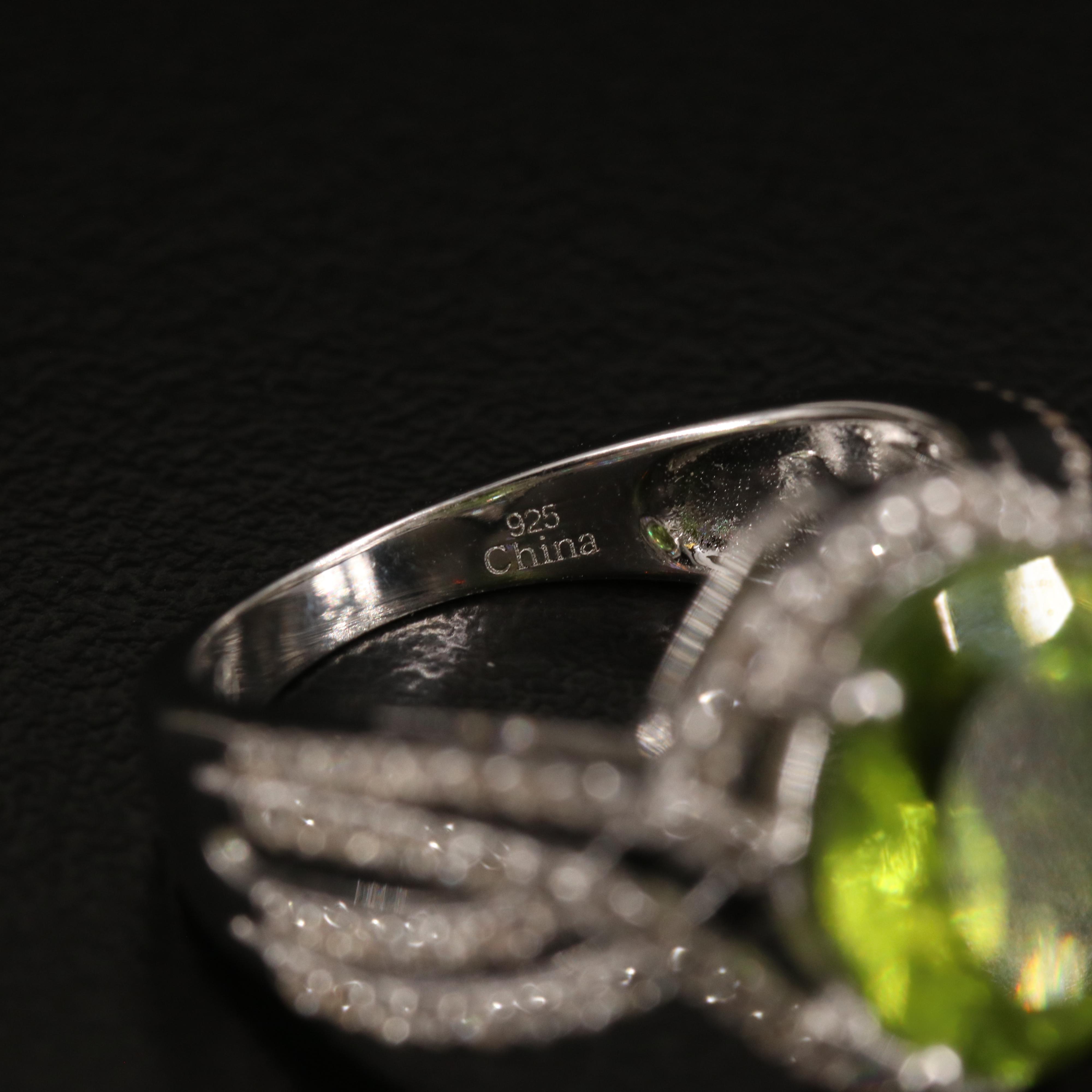 Opal, Peridot and Zircon Featured in Sterling Rings