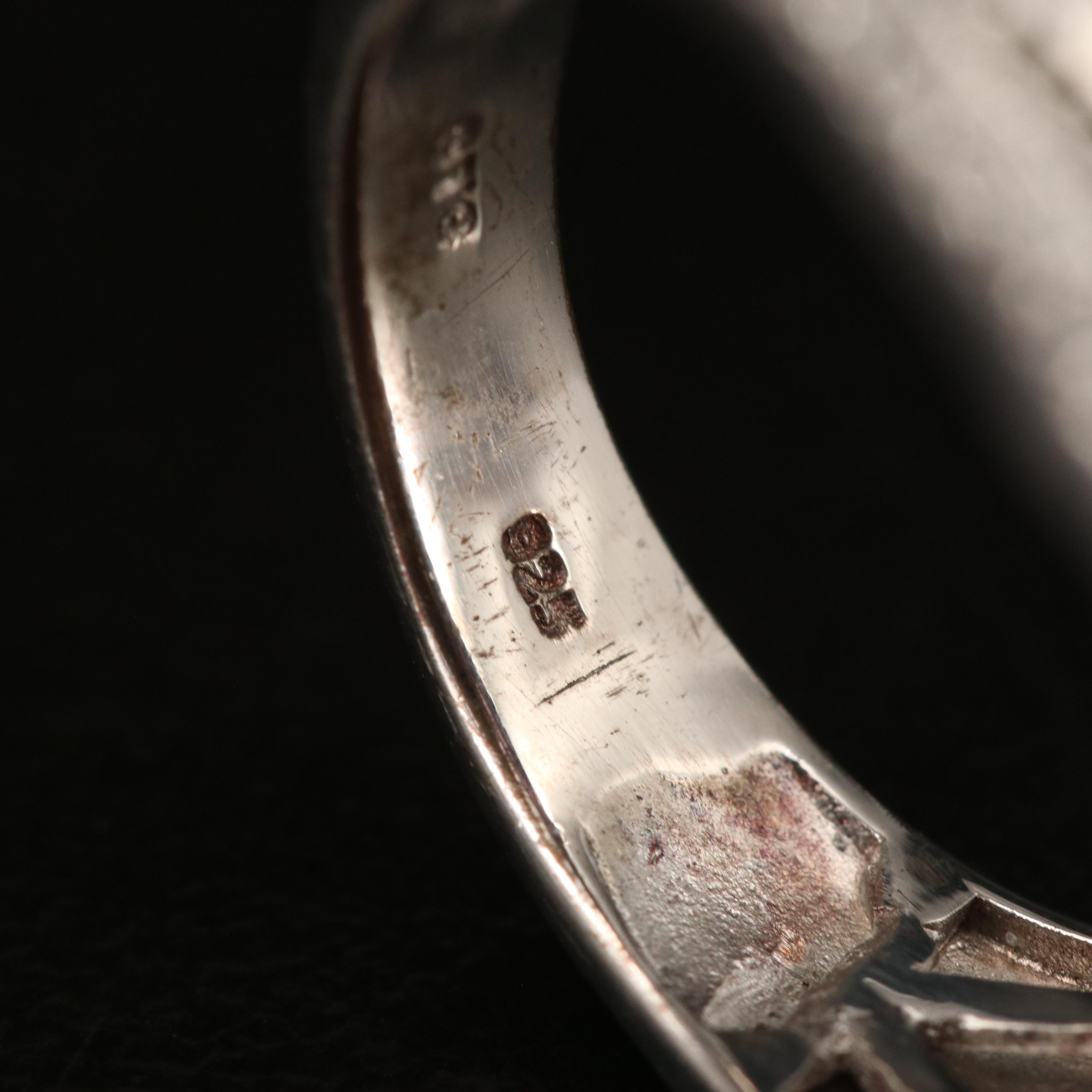 Sterling Tanzanite, Garnet and Opal Doublet Rings