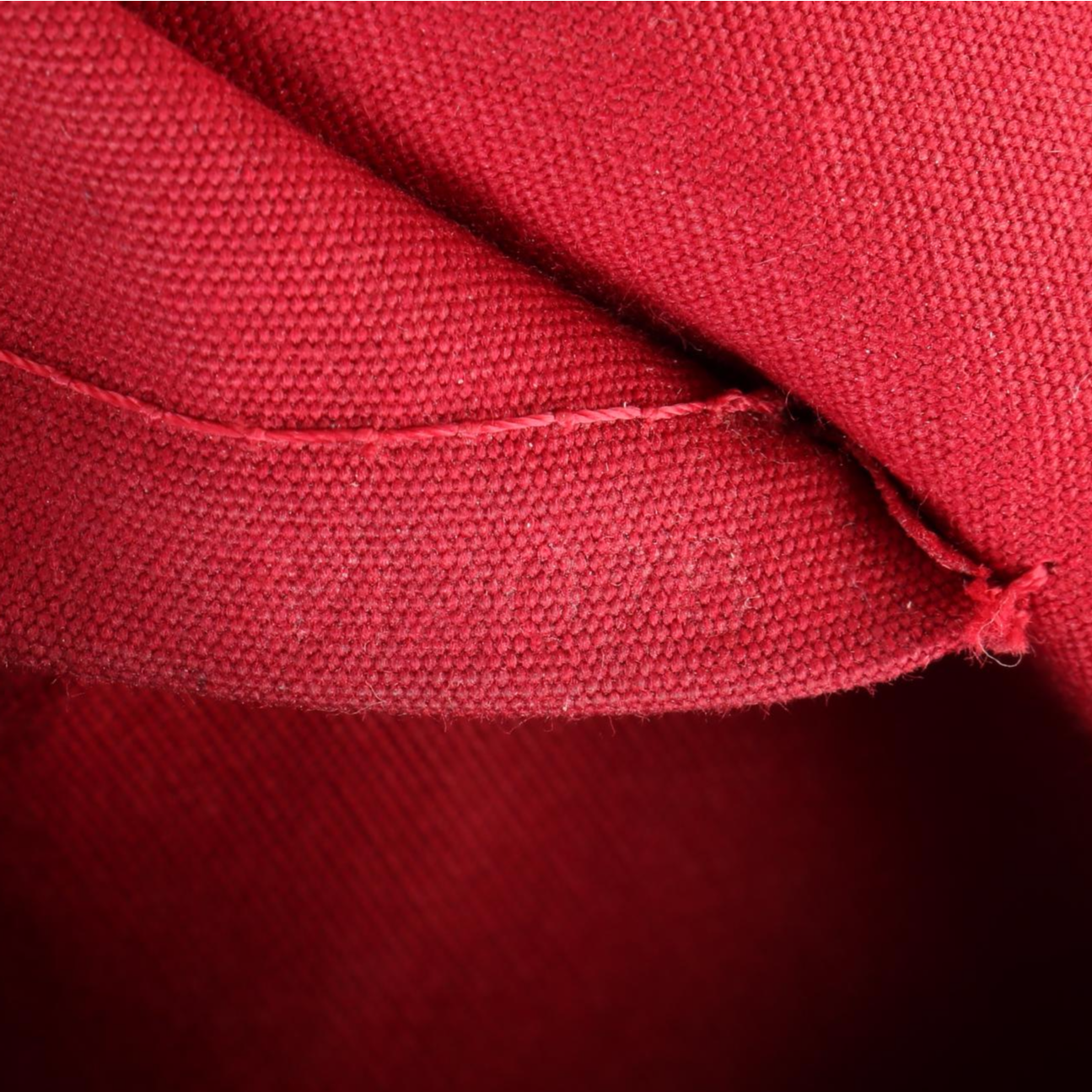 Louis Vuitton Bellevue PM in Red Monogram Vernis and Vachetta Leather