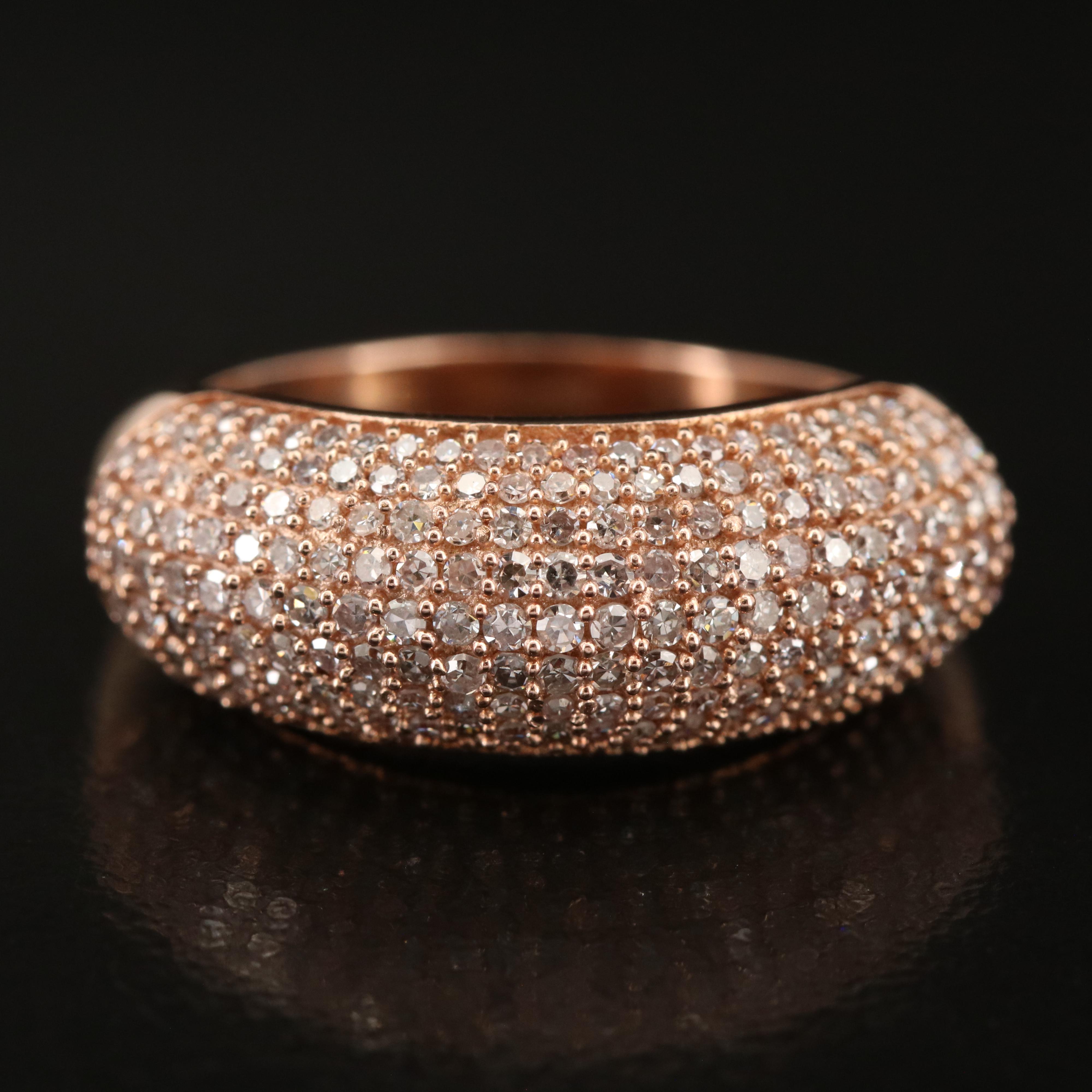 Sterling 1.11 CTW Diamond Ring